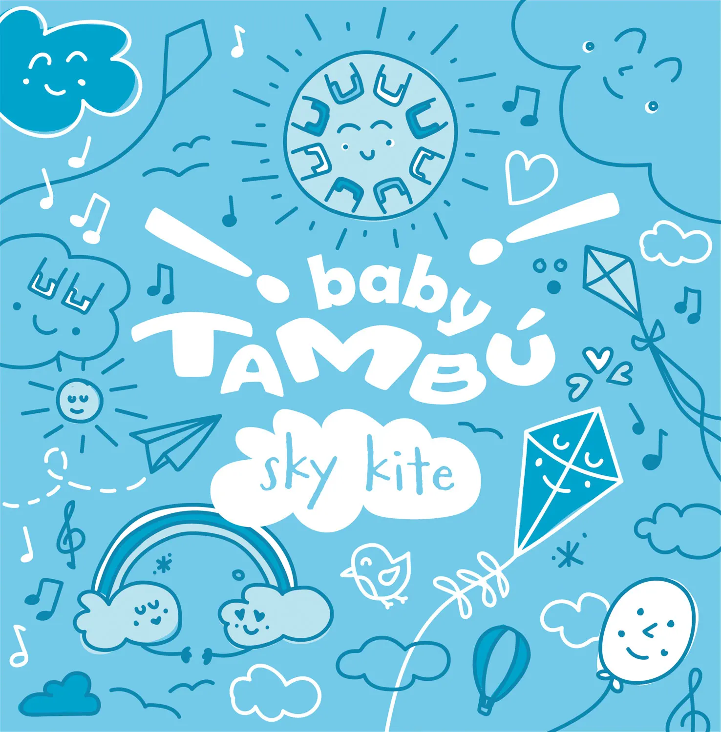Baby Tambu - Sky Kite (Hellblau)-JuegaConmigo