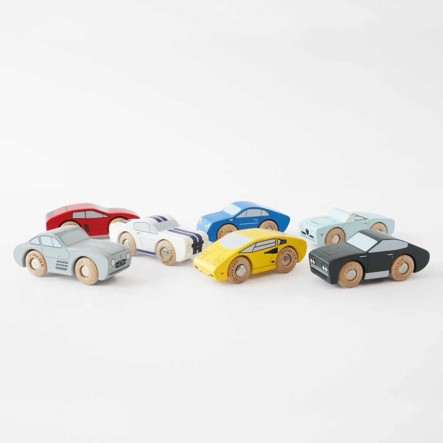 Classic Sportwagen / Classic Wooden Sports Car Set-Le Toy Van (LTV)