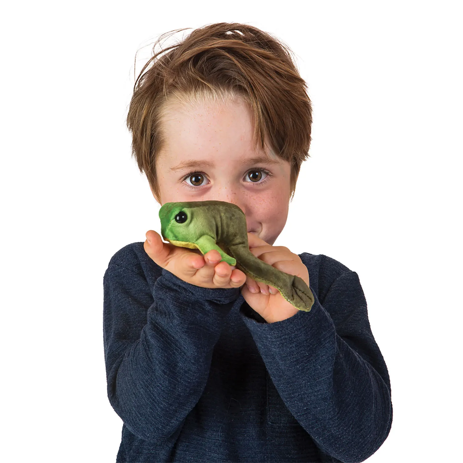 Mini sitzender Frosch / Mini Sitting Frog-Folkmanis® Puppets