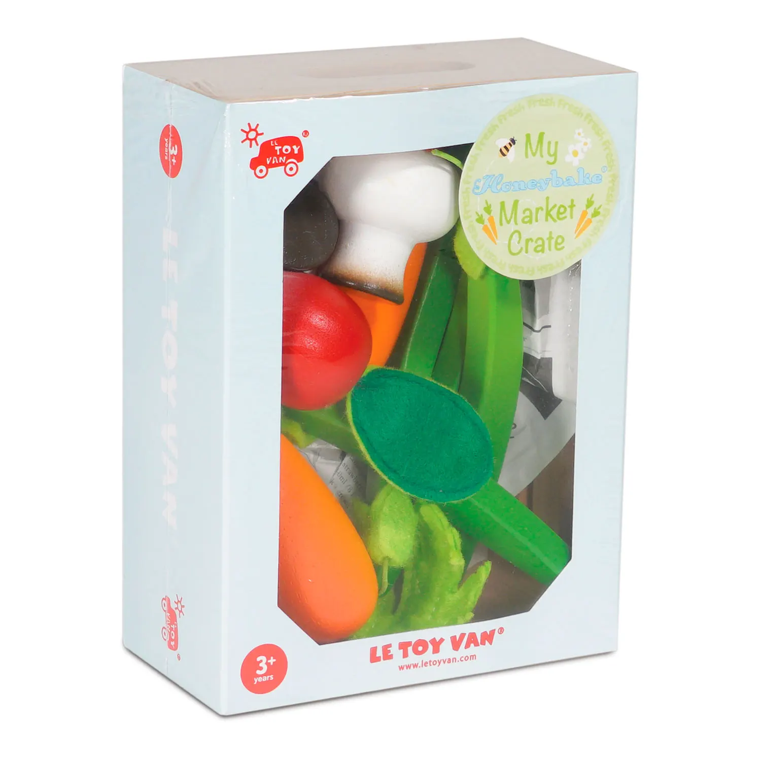 Gemüse Marktkiste / Harvest Vegetables Wooden Food Crate - 2022-Le Toy Van (LTV)