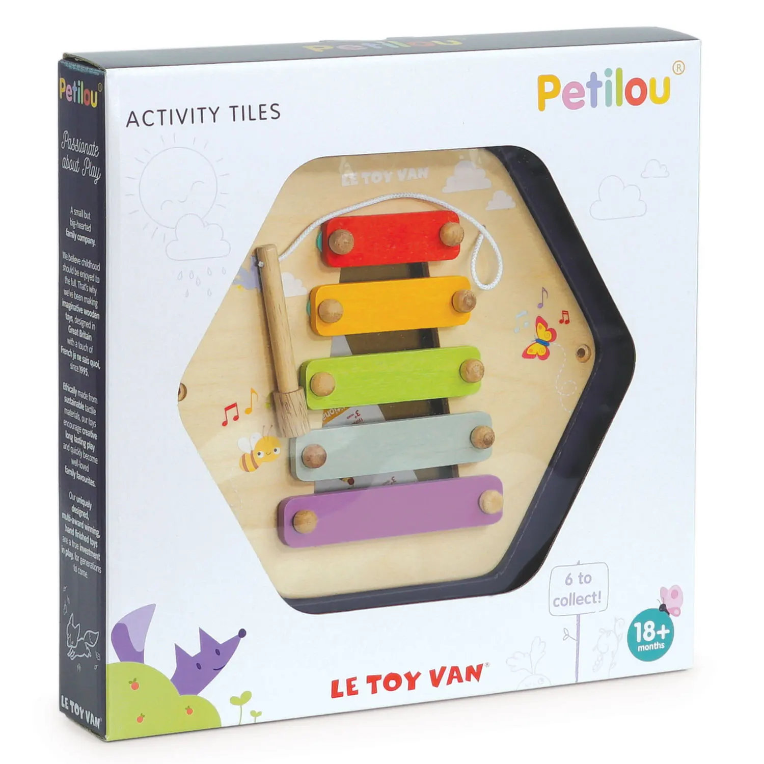 Aktivitäts-Spielbrett Xylophon / Xylophone Activity Tile-Le Toy Van (LTV)