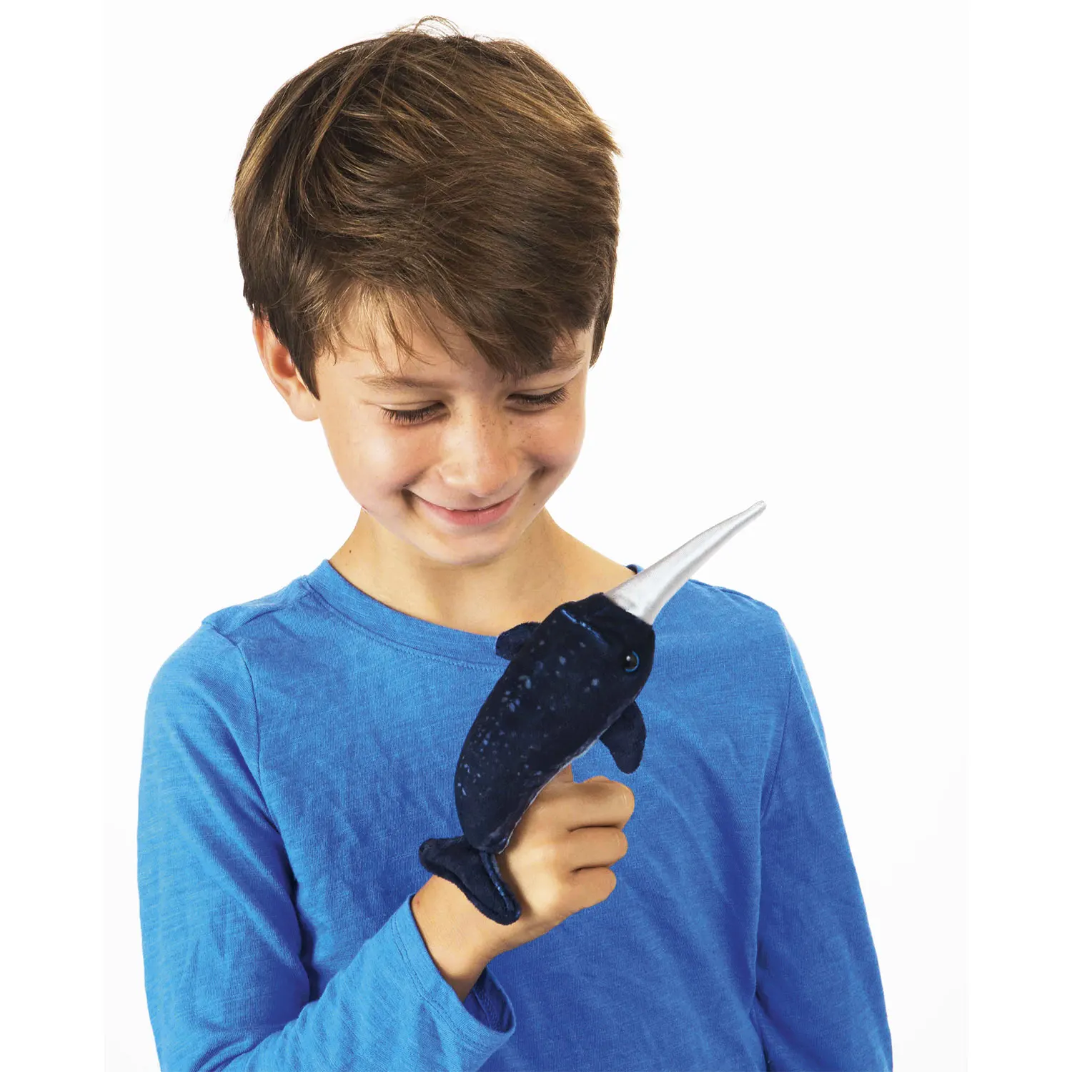 Mini Narwhal / Mini Narwal-Folkmanis® Puppets