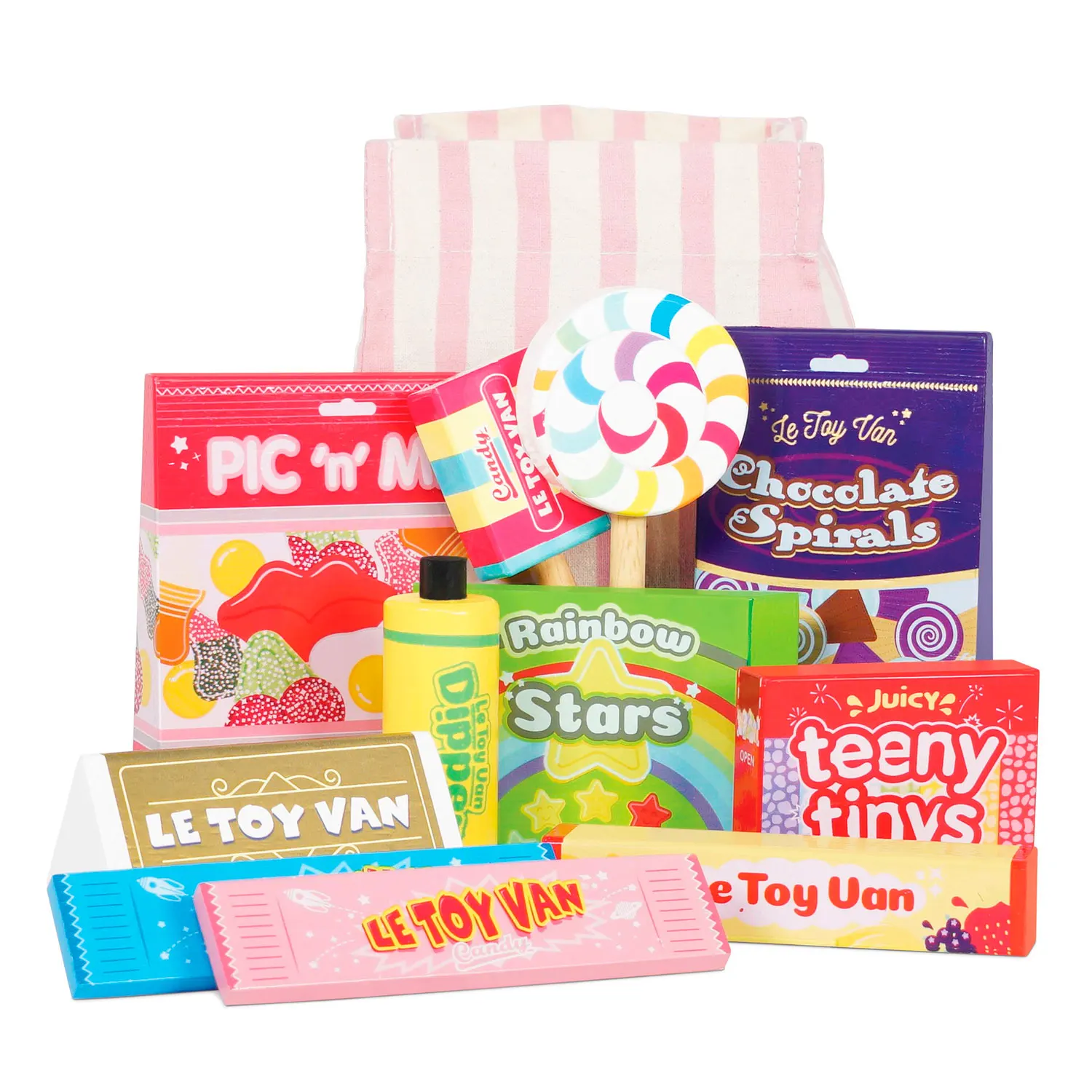 Süßigkeiten & Candy Set / Retro Sweets and Candy Roleplay Set-Le Toy Van (LTV)