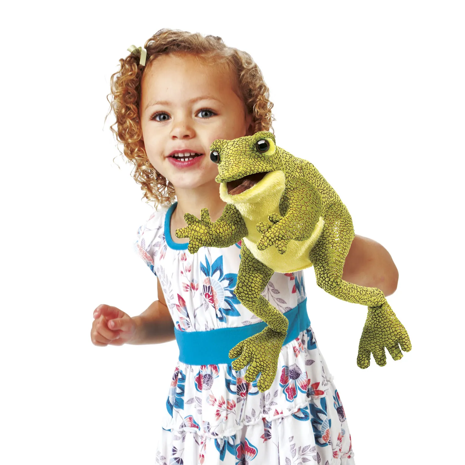 Lustiger Frosch / Funny Frog-Folkmanis® Puppets