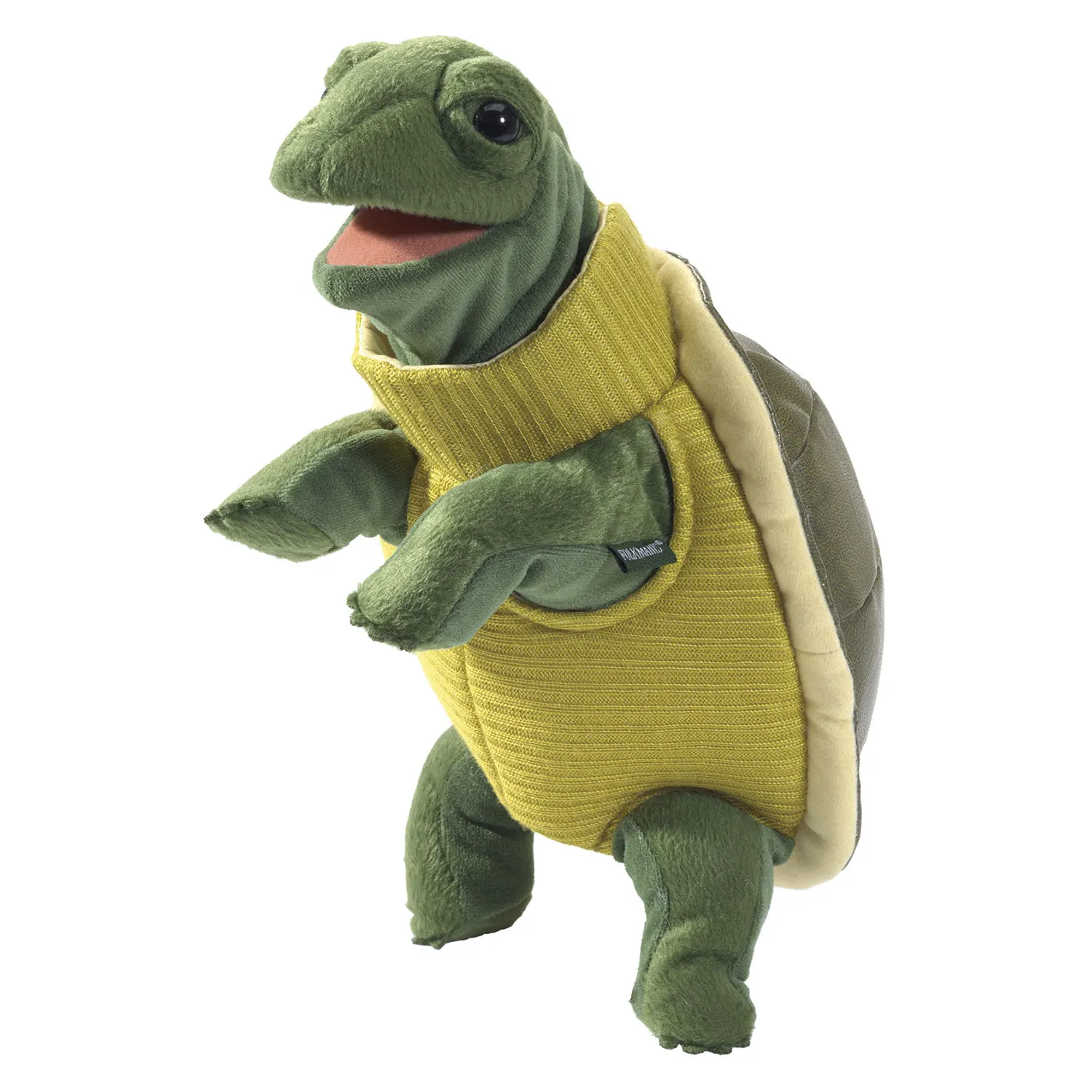Schildkröte mit Rollkragen / Turtleneck Turtle-Folkmanis® Puppets