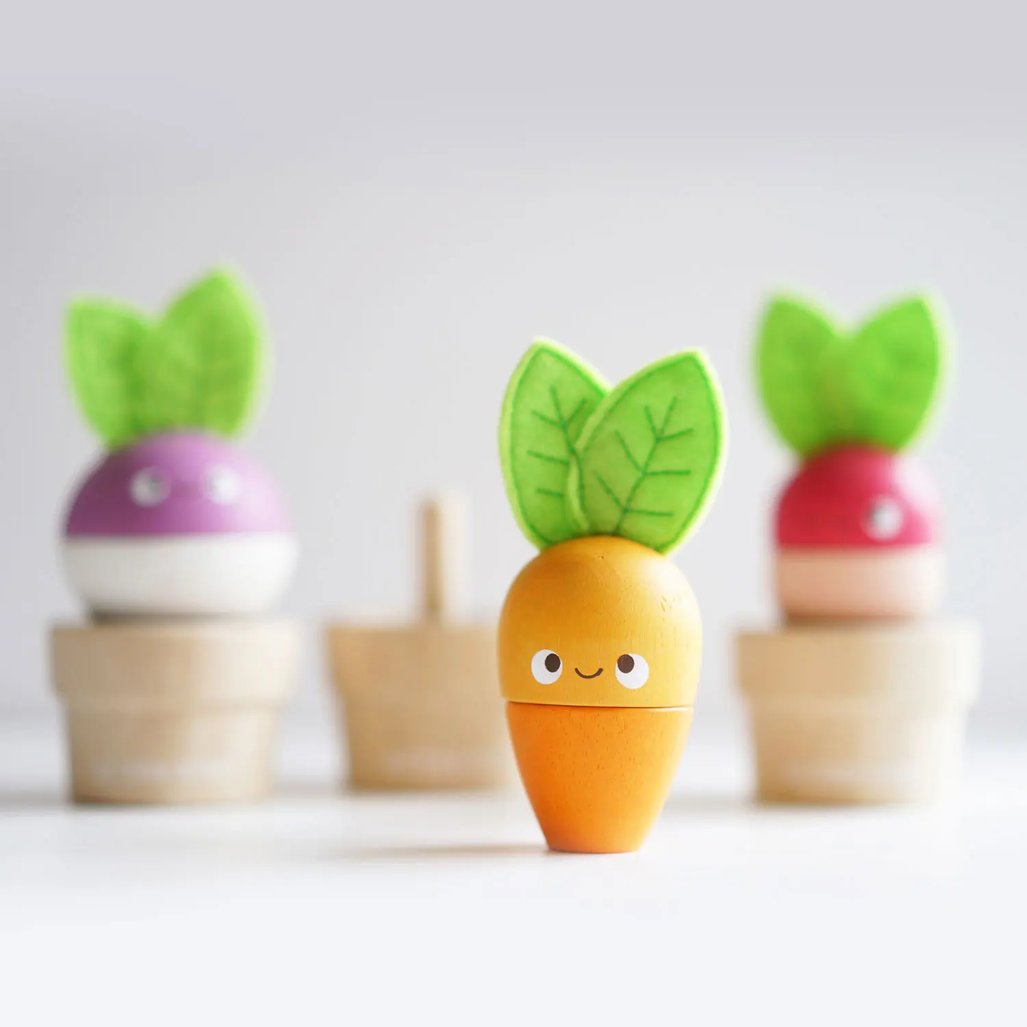 Stacking Veggies / Stacking Wooden Veggies-Le Toy Van (LTV)