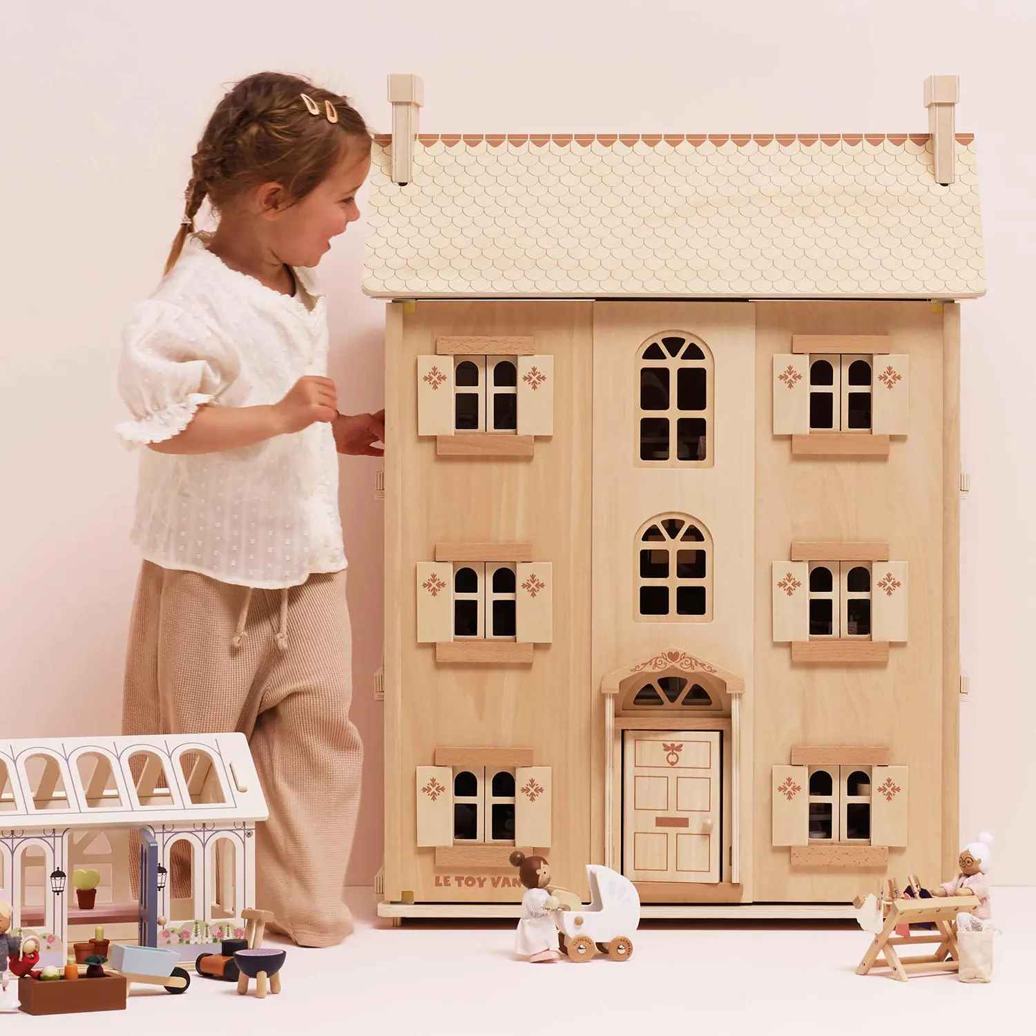 Spielset Wintergarten für Puppenhaus / Dolls House Conservatory Playset-Le Toy Van (LTV)