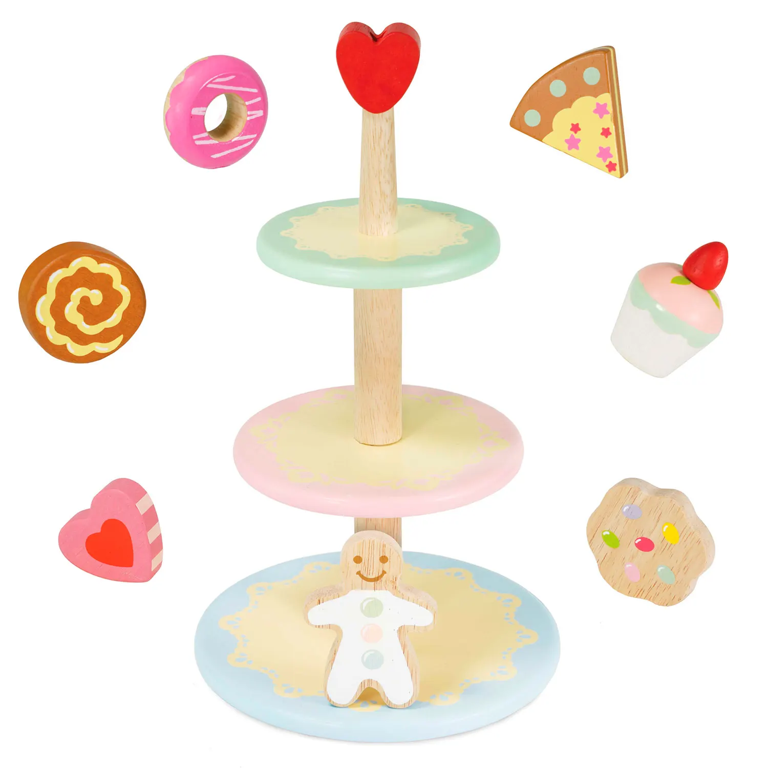 Kuchenständer / Three Tier Cake Stand-Le Toy Van (LTV)