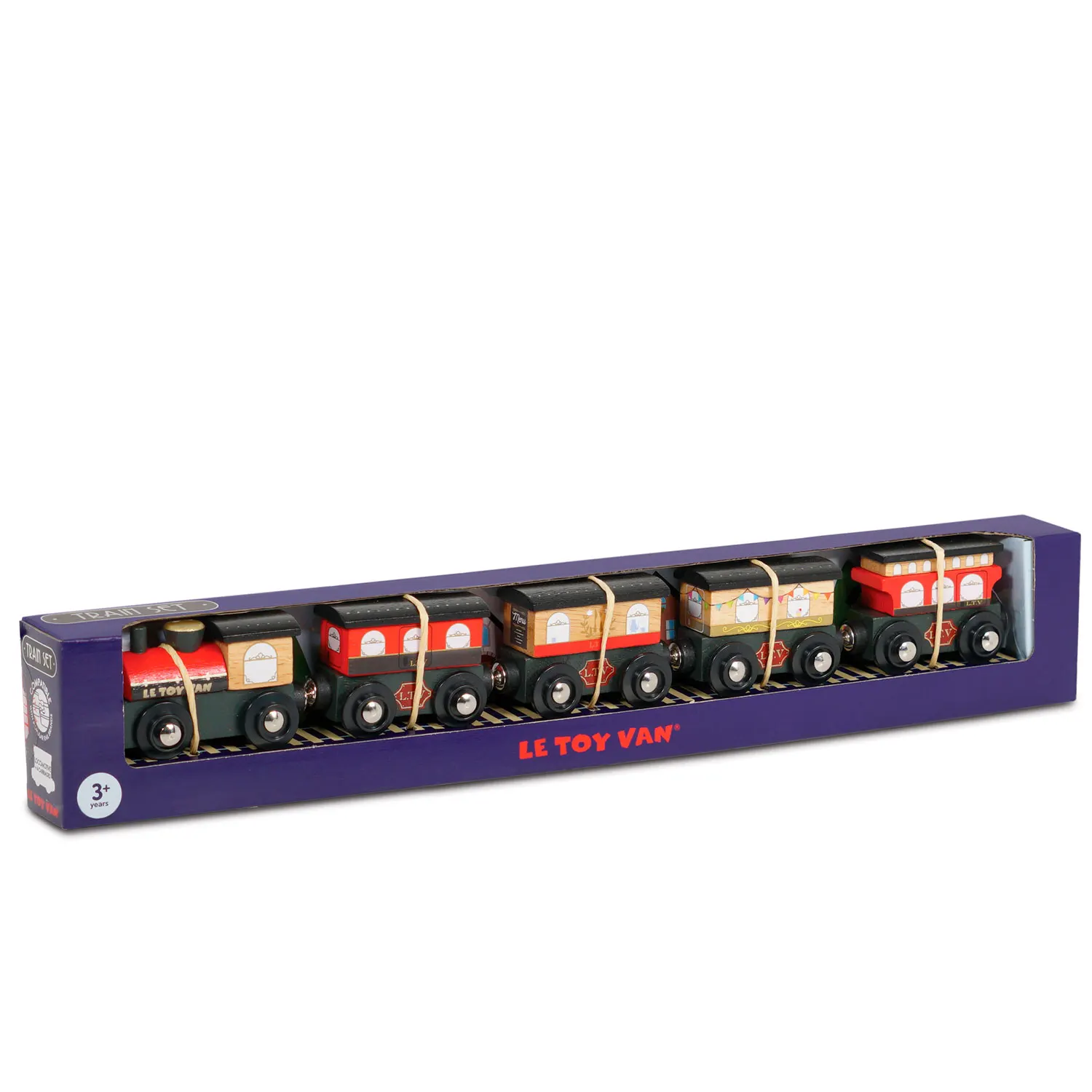 Royal Express Train & Carriages (Red)-Le Toy Van (LTV)