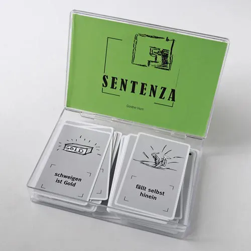 Sentenza - ein Sprichwörterspiel - Gesprächskärtchen-KIKT · Kölner Institut für Kindertherapie
