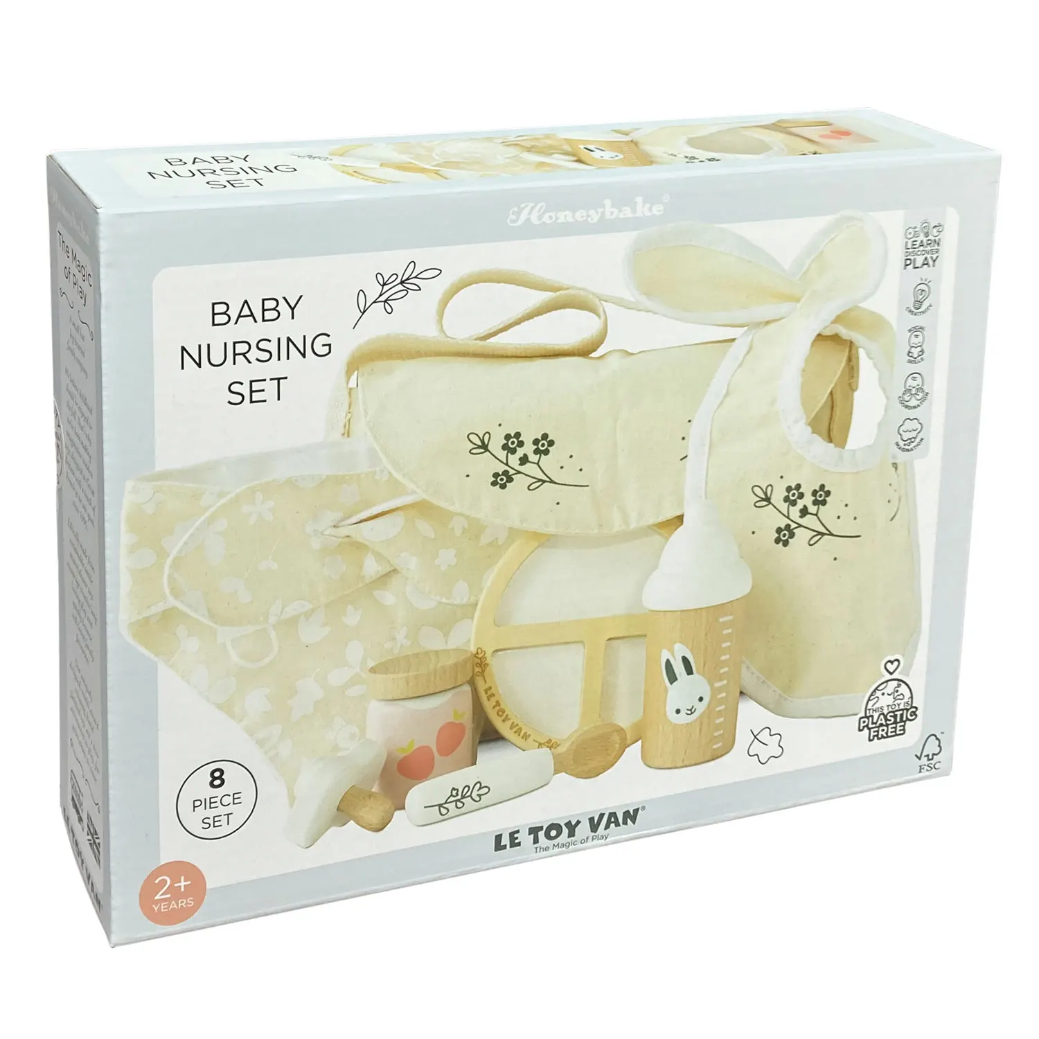 Baby Wickel- und Pflegeset / Dolls Nursing Kit and Bag-Le Toy Van (LTV)