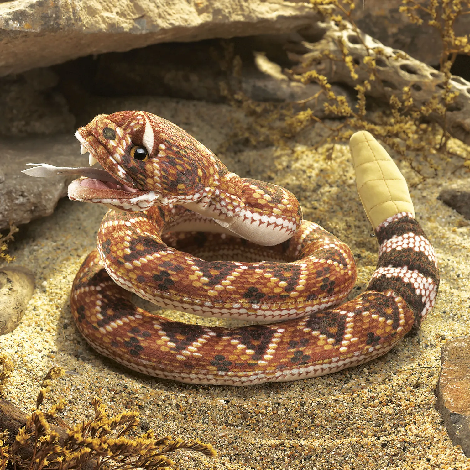 Klapperschlange / Rattlesnake-Folkmanis® Puppets