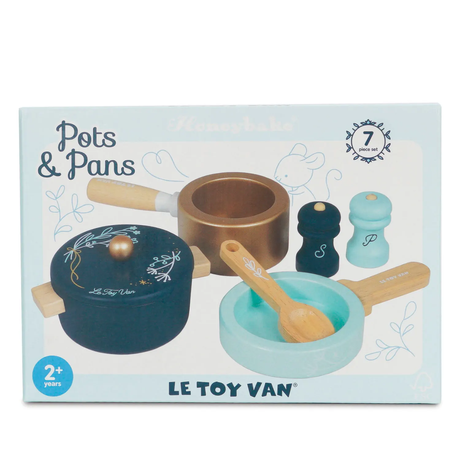 Töpfe & Pfannen / Pots & Pans Kitchen Accessories-Le Toy Van (LTV)