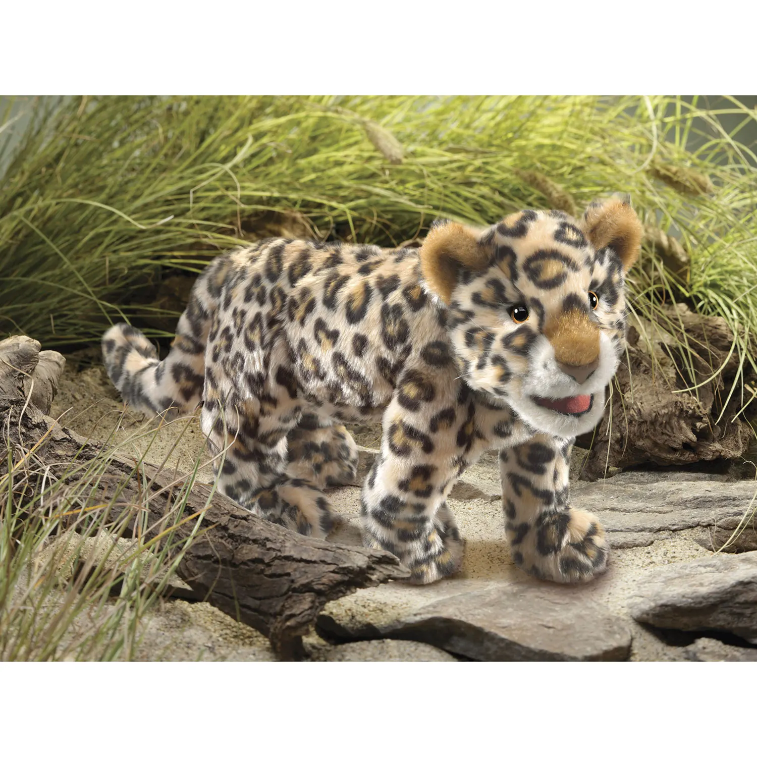 Leoparden-Baby / Leopard Cub-Folkmanis® Puppets