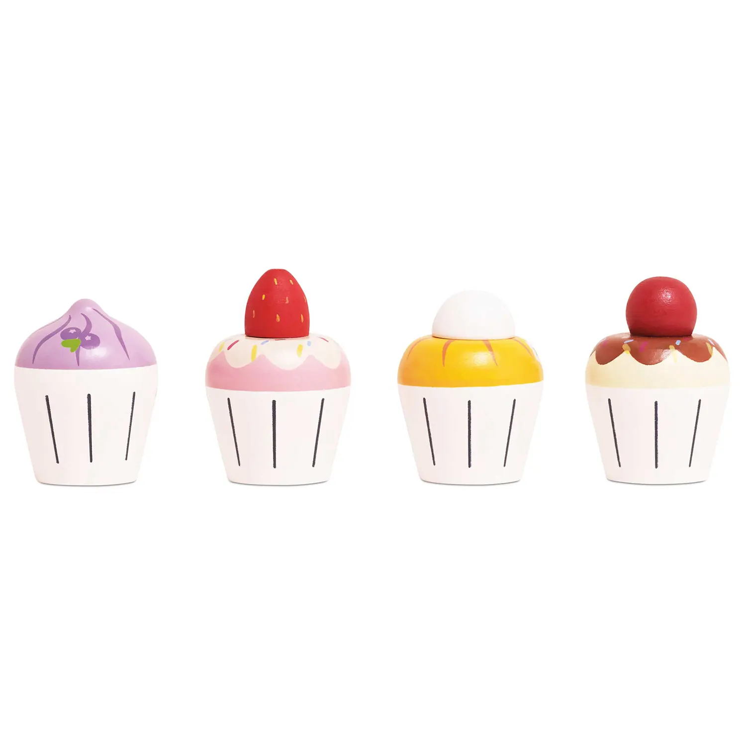 Cupcakes Play Food Set (New Look)-Le Toy Van (LTV)