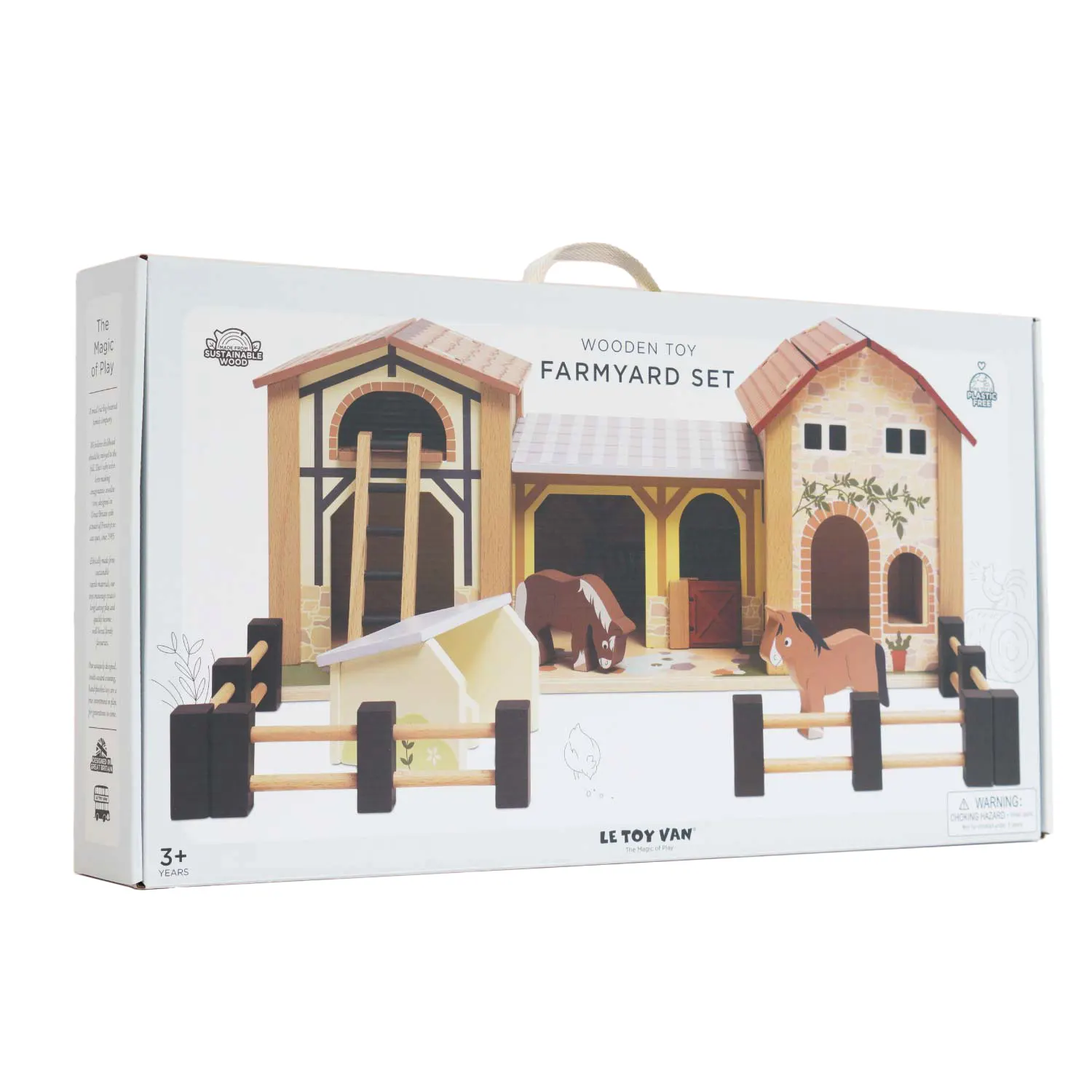 Bauernhof / Wooden Farmyard Stable-Le Toy Van (LTV)
