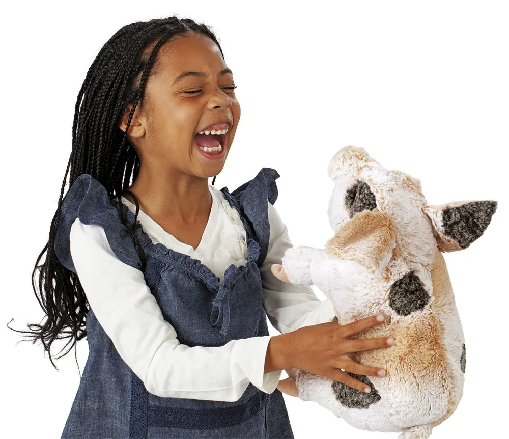 Grunzendes Schweinchen / Grunting Pig-Folkmanis® Puppets