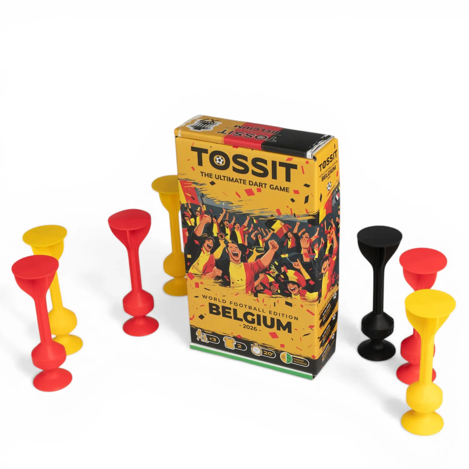 BELGIUM - TOSSIT Starter Pack - World Football Edition-TOSSIT®