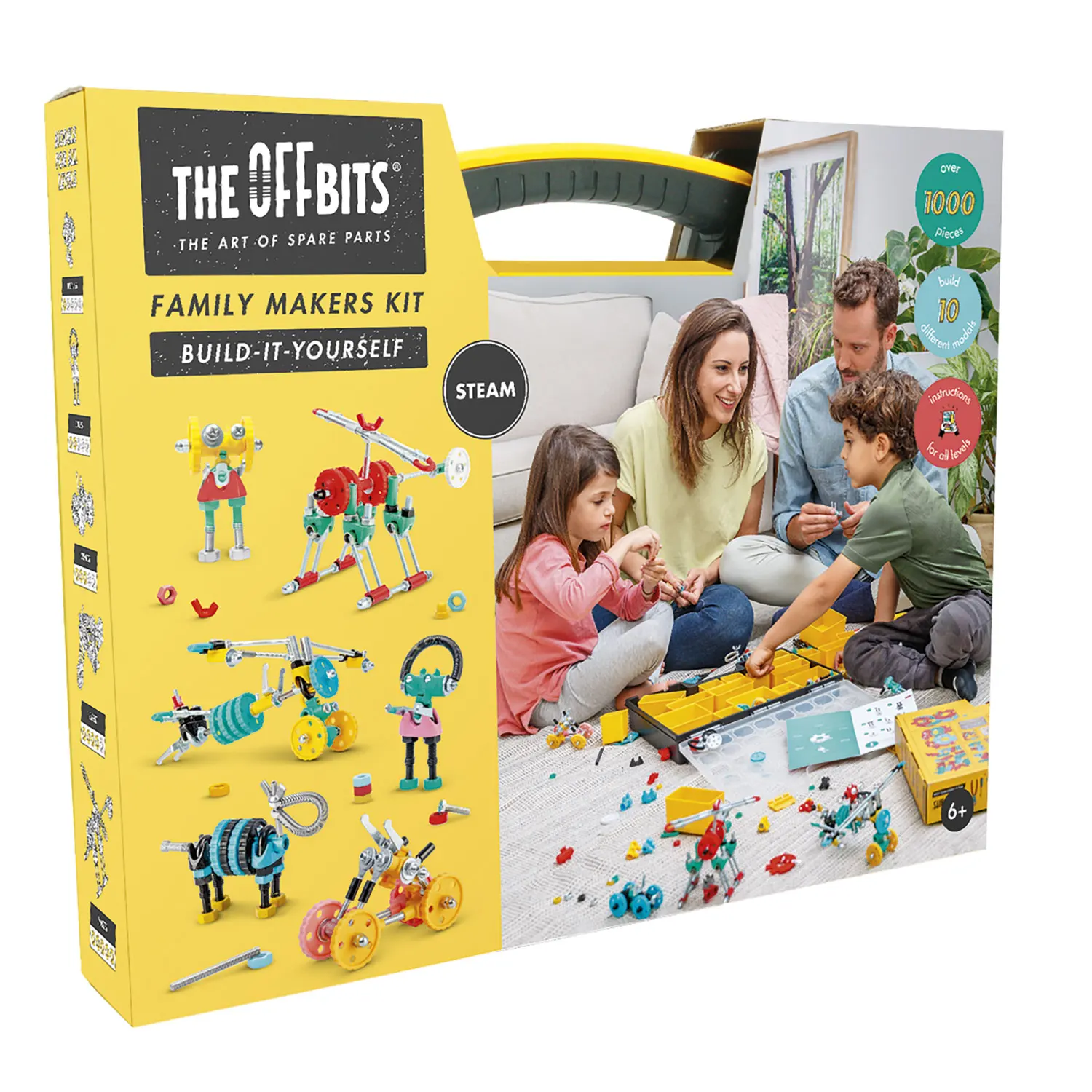 Family Makers Kit, more than 1000 parts-TheOffbits