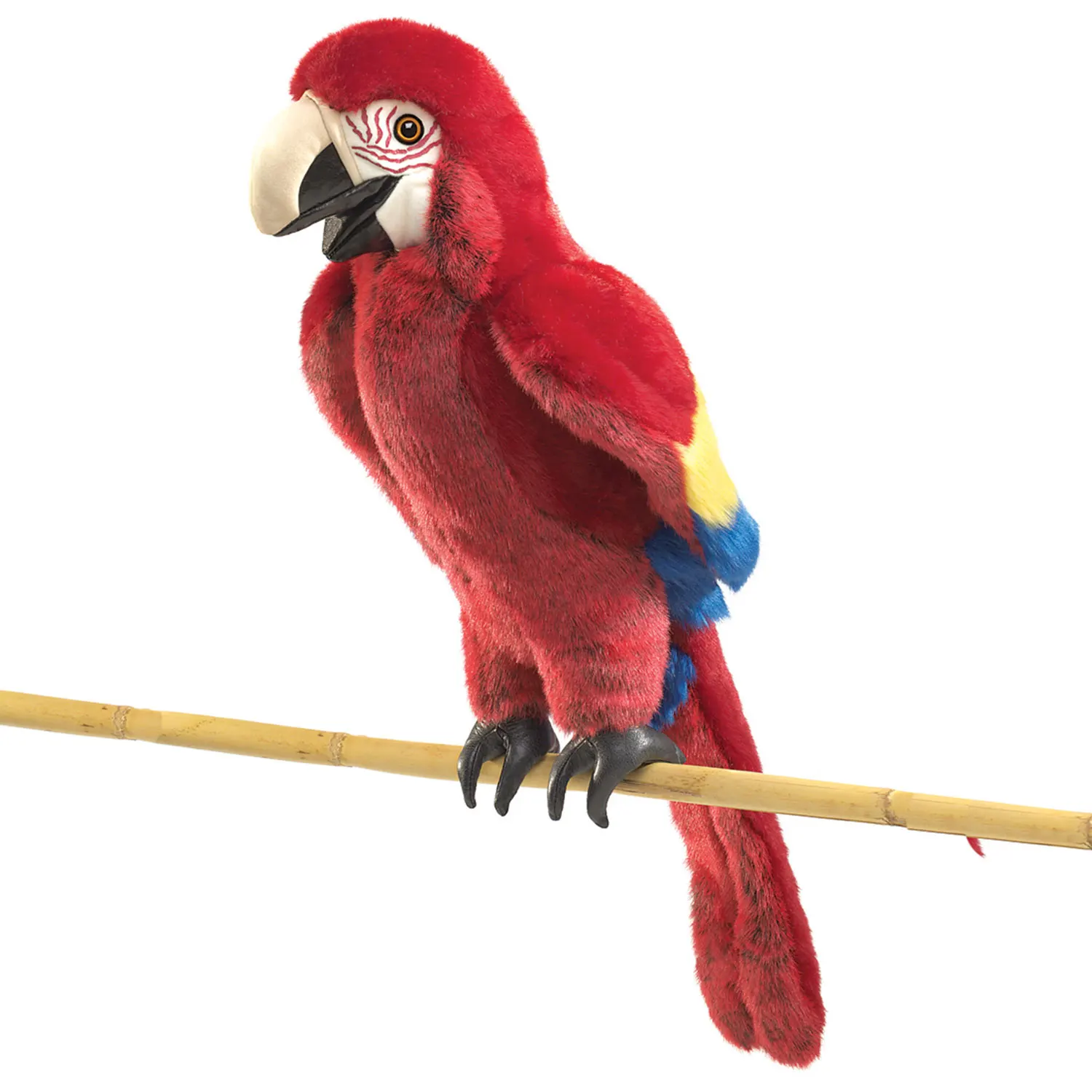 Ara / Scarlet Macaw-Folkmanis® Puppets