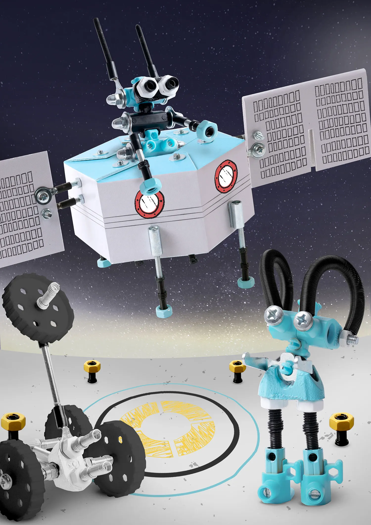 StationBit, more than 200 parts-TheOffbits