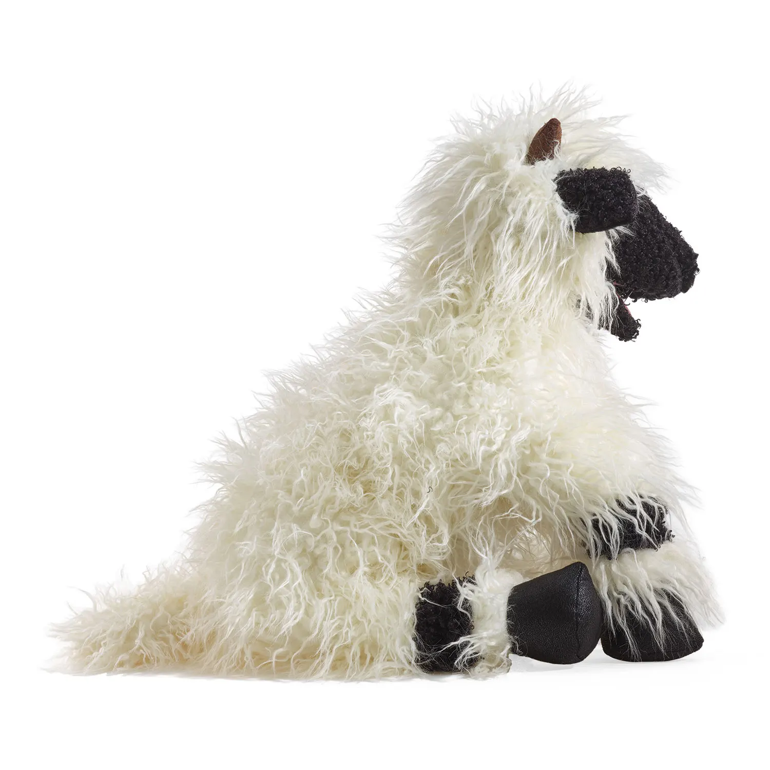 Walliser Schwarznasen Schaf / Valais Blacknose Sheep-Folkmanis® Handpuppen