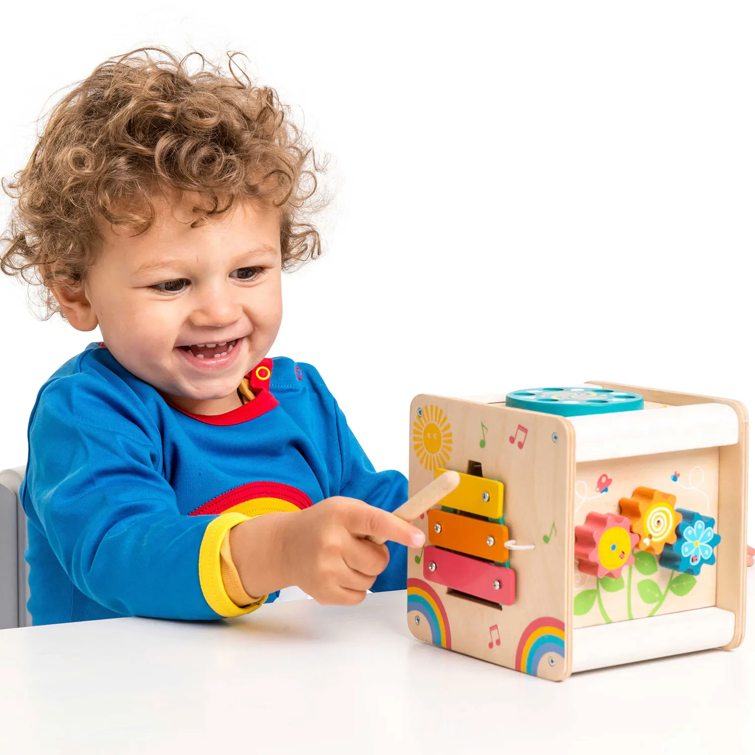 Kleiner Activity-Würfel / Activity Wooden Cube-Le Toy Van (LTV)
