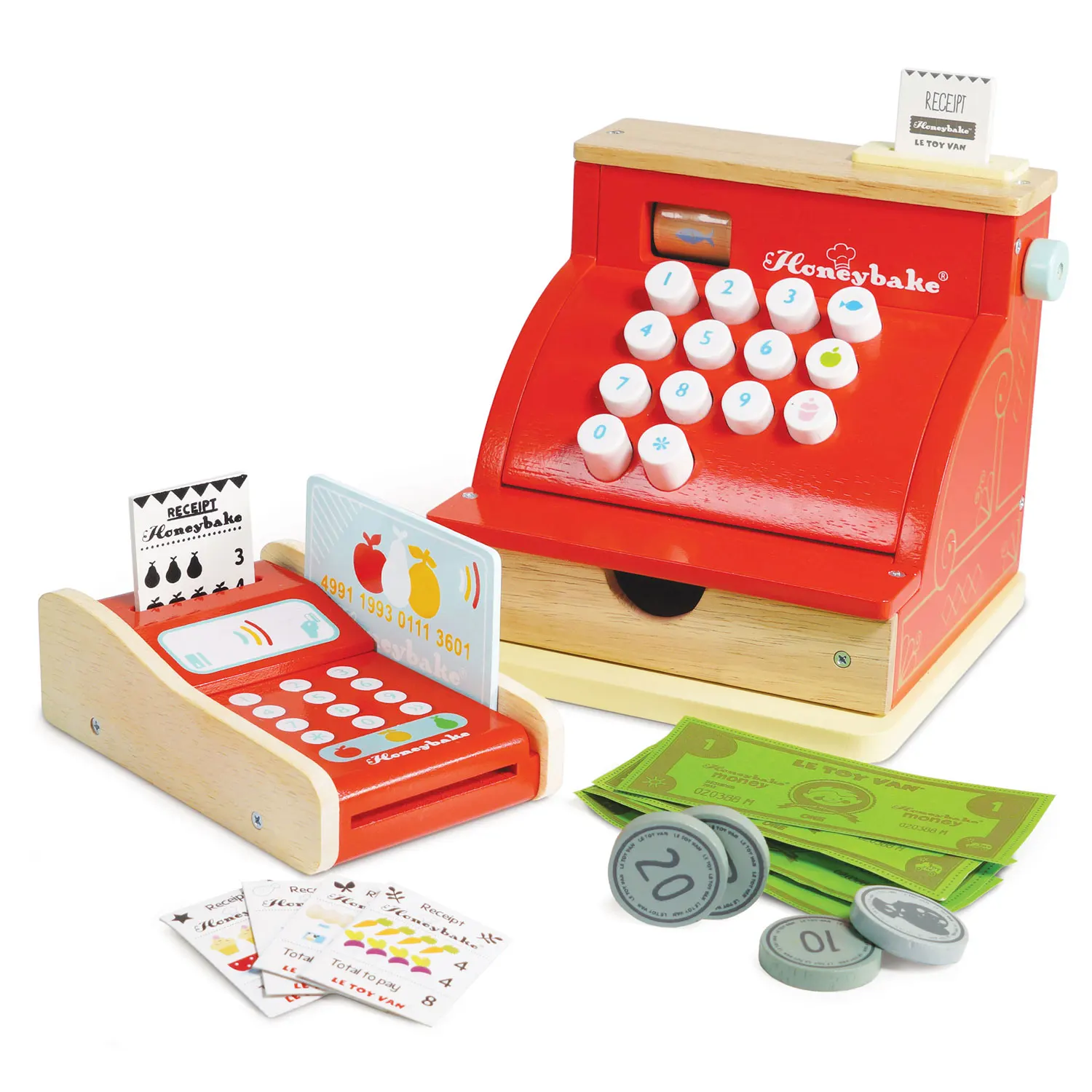 Kartenlesegerät / Wooden Shop Card Machine-Le Toy Van (LTV)