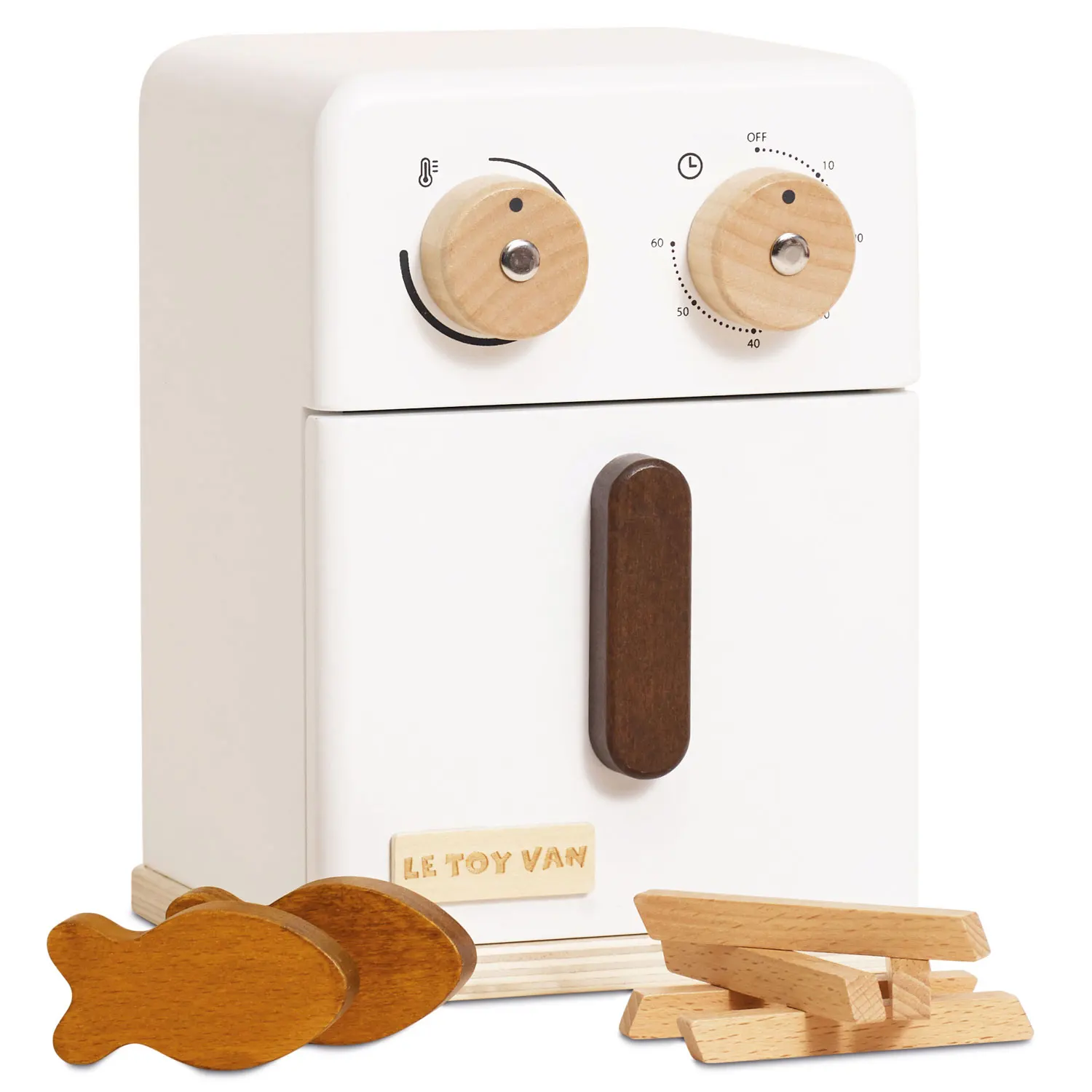 Heißluftfritteuse & Spielzeuglebensmittel / Air Fryer & Playfood-Le Toy Van (LTV)