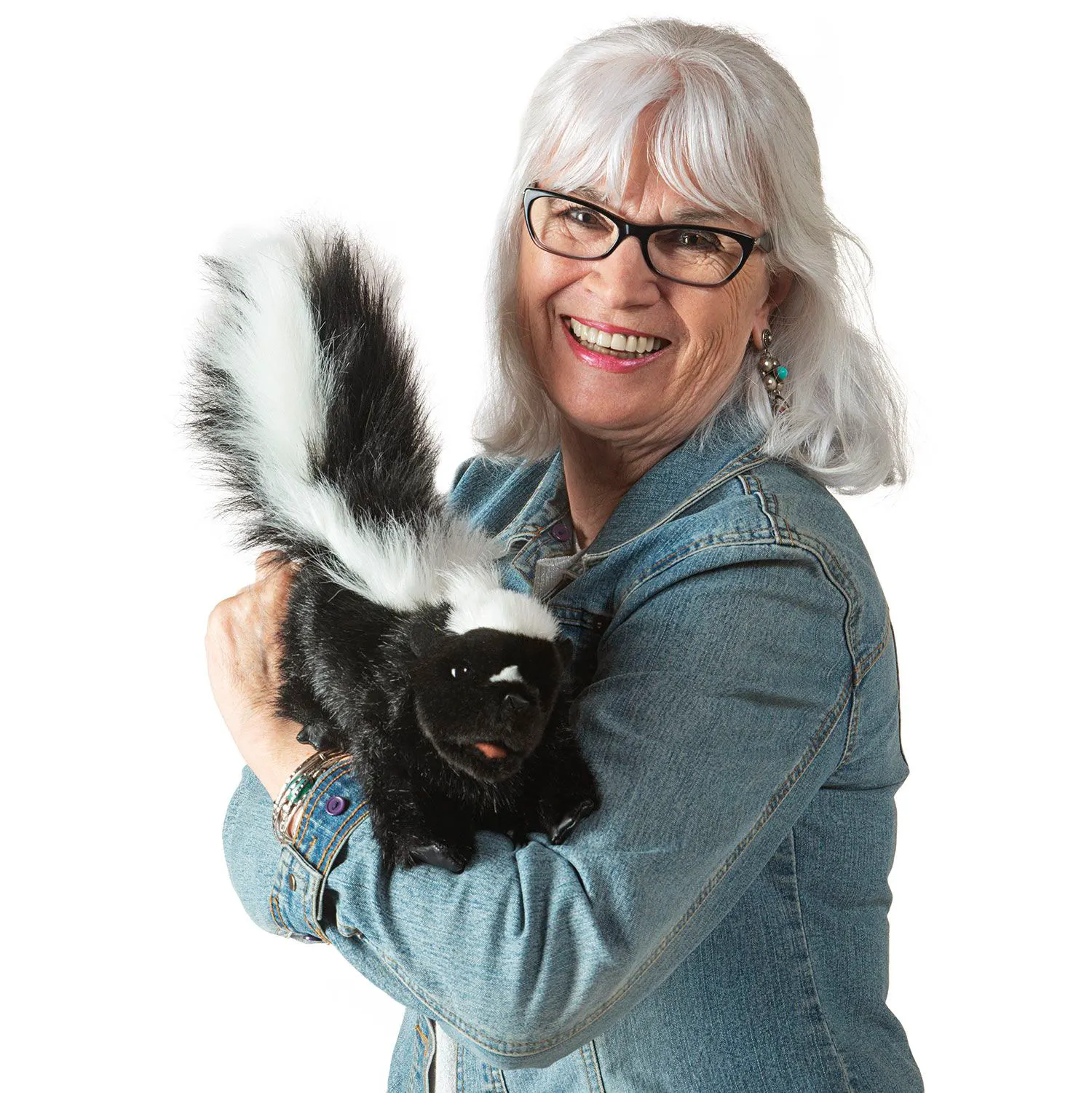 Stinktier / Skunk-Folkmanis® Handpuppen