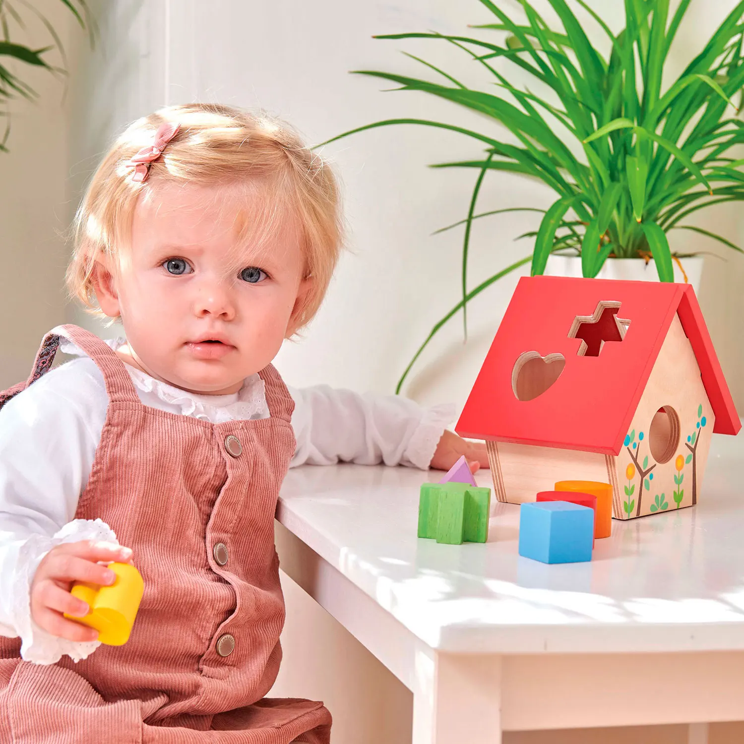 Mein kleines Vogelhaus - Formen Sortierspiel / Woodland Bird House Shape Sorter-Le Toy Van (LTV)