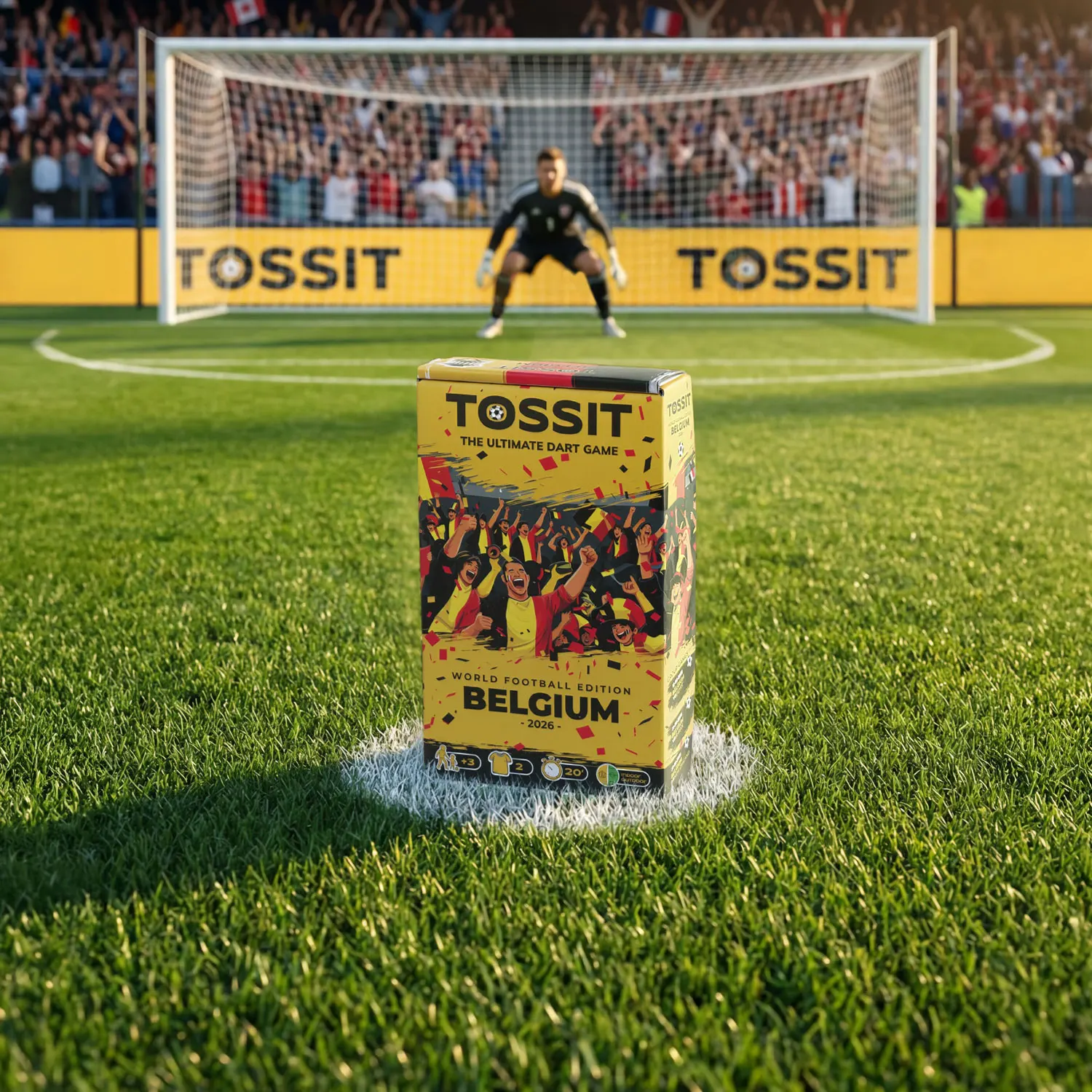 BELGIUM - TOSSIT Starter Pack - World Football Edition-TOSSIT®