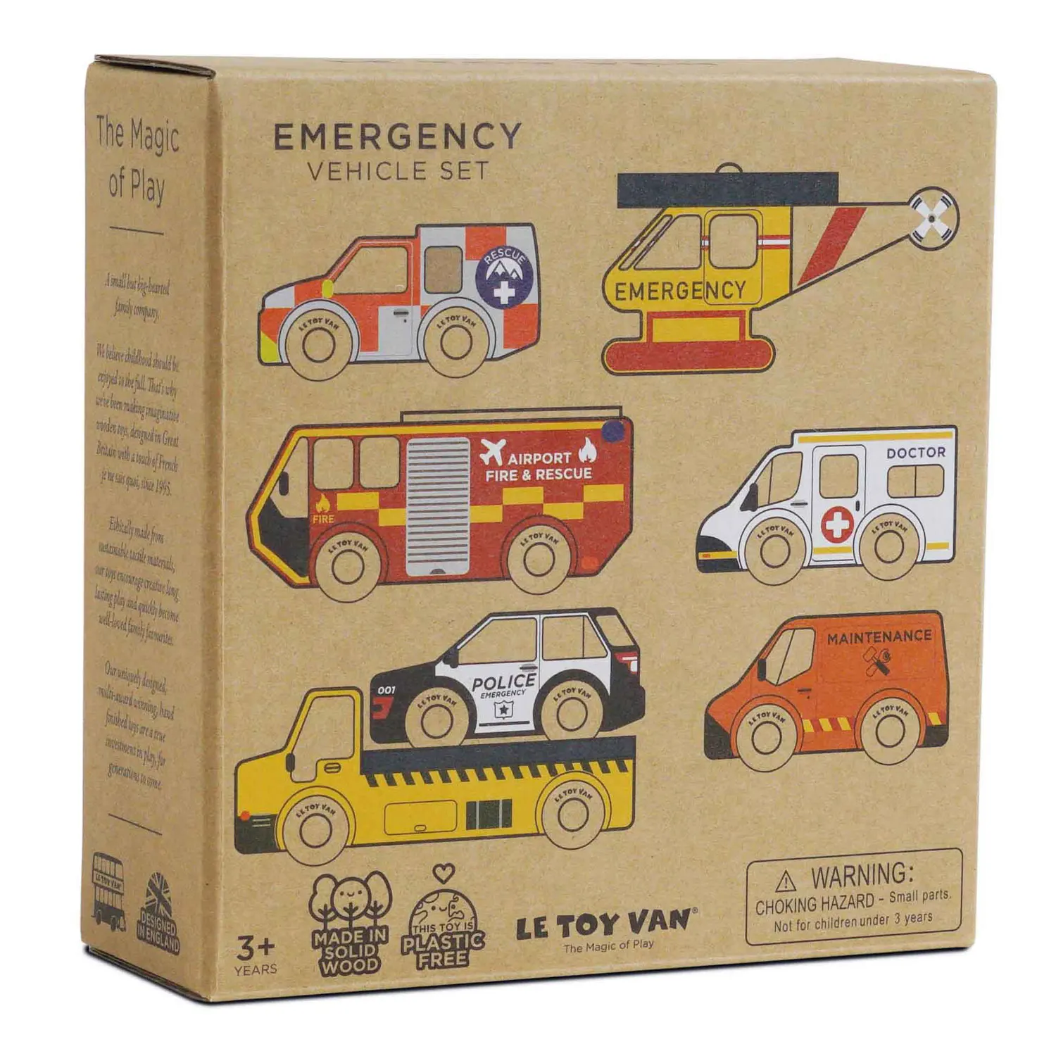 Rettungsfahreuge / Emergency Rescue Vehicles-Le Toy Van (LTV)