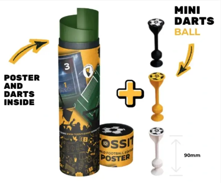 TOSSIT World Footbal GOAL PACK - TUBE