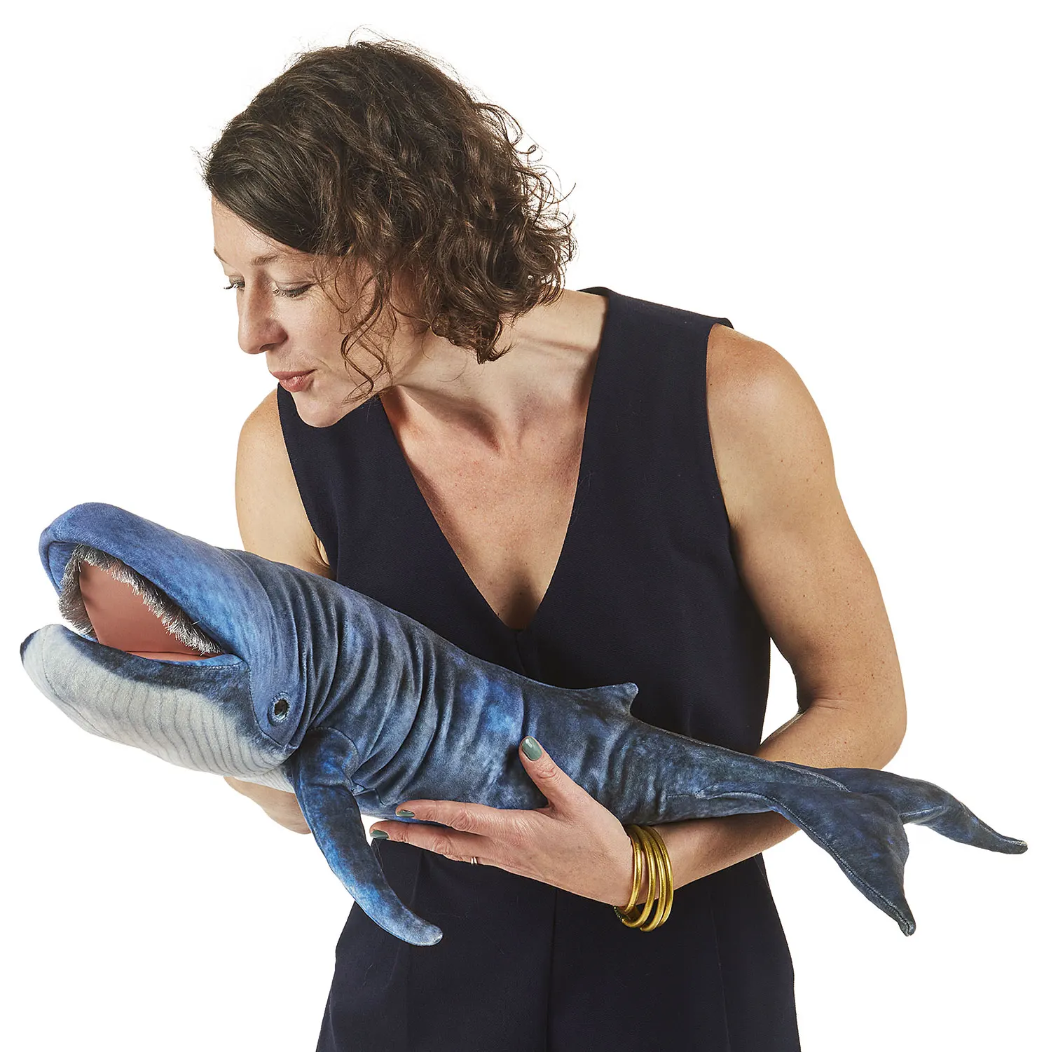 Blauwal / Blue whale-Folkmanis® Puppets