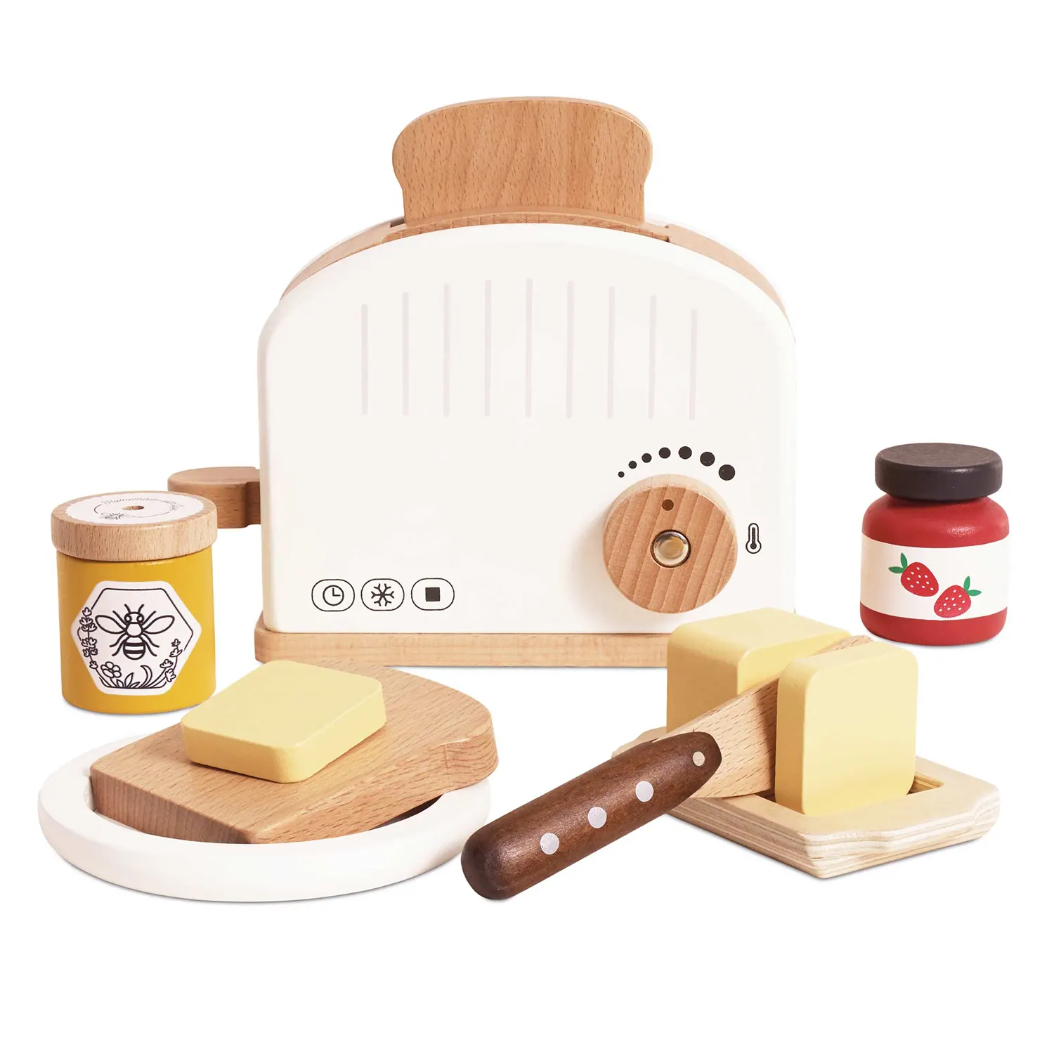 Pop-up Toaster and Breakfast Set (New Look)-Le Toy Van (LTV)