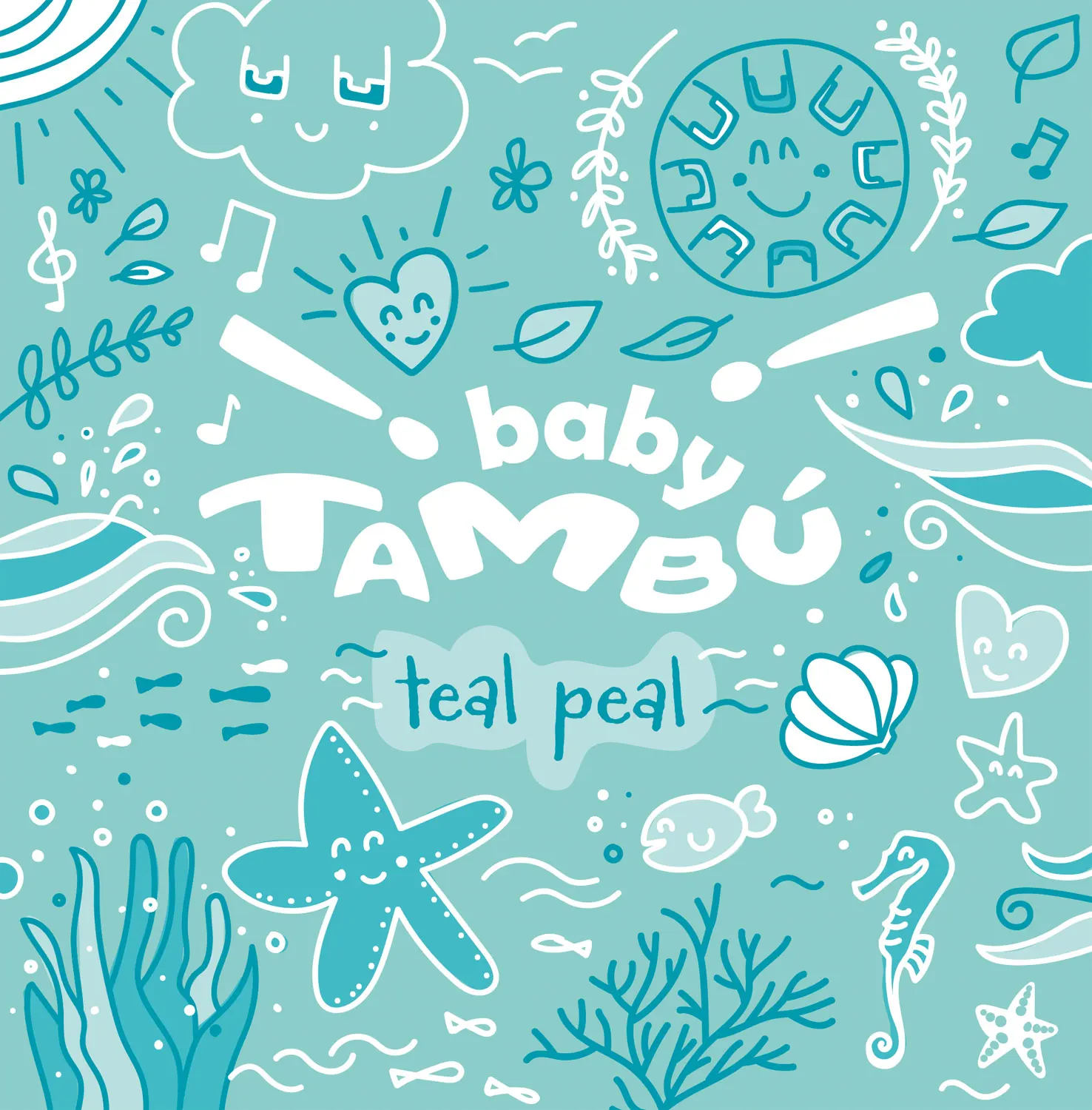 Baby Tambu Teal Peal (Türkis)-JuegaConmigo