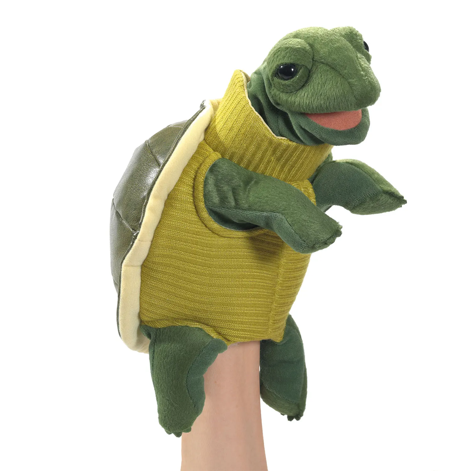 Schildkröte mit Rollkragen / Turtleneck Turtle-Folkmanis® Puppets
