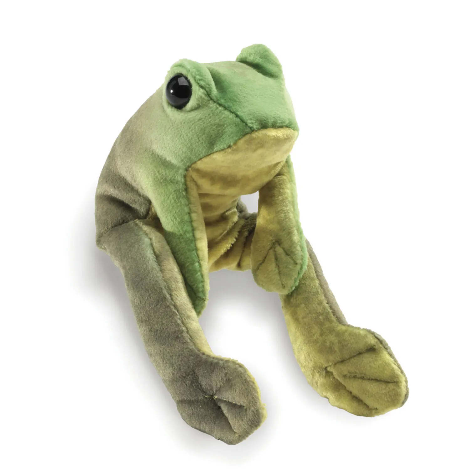 Mini sitzender Frosch / Mini Sitting Frog-Folkmanis® Puppets