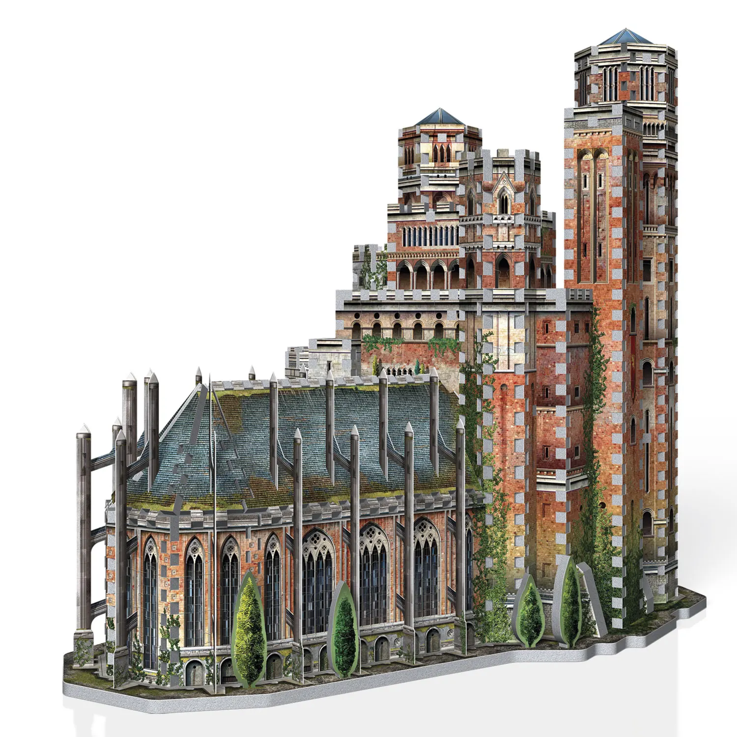 Roter Bergfried / The Red Keep - Game of Thrones-Wrebbit-3D Puzzles