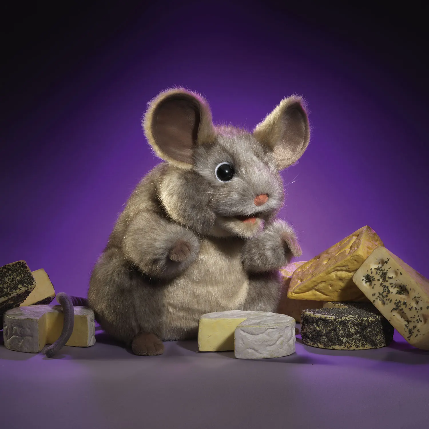Graue Maus / Grey Mouse-Folkmanis® Puppets
