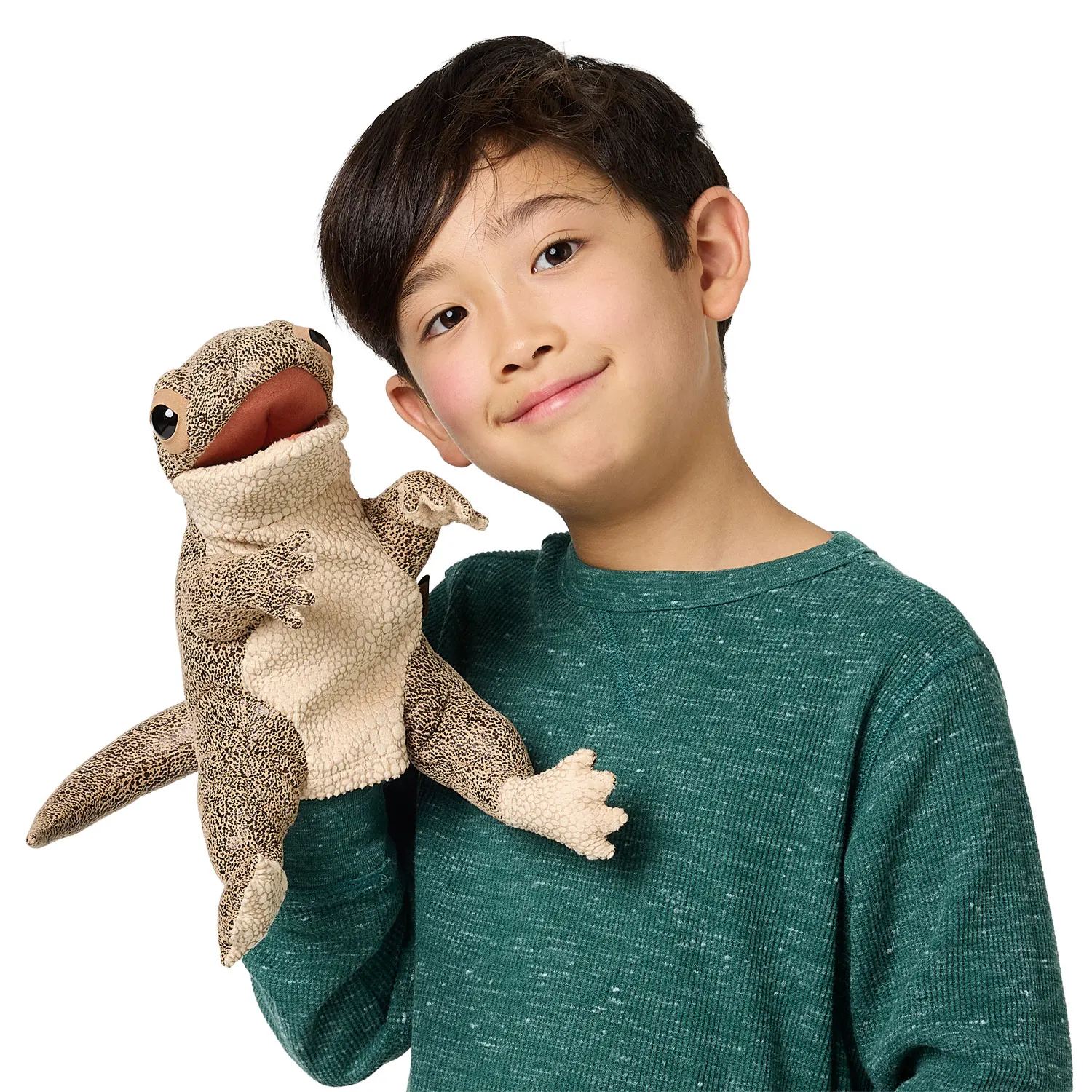 Lizard / Eidechse-Folkmanis® Handpuppen