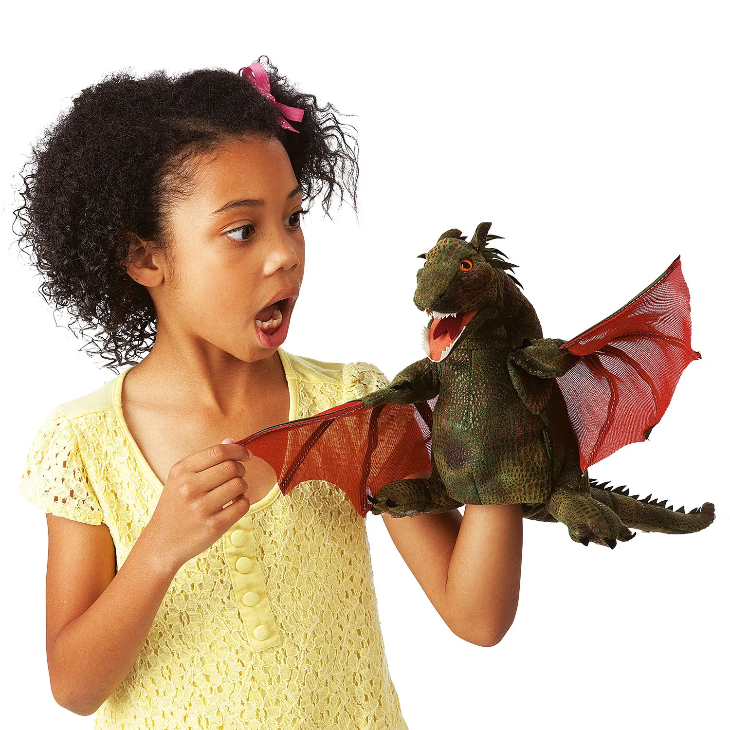 Drache mit Schwingen / Winged Dragon-Folkmanis® Puppets