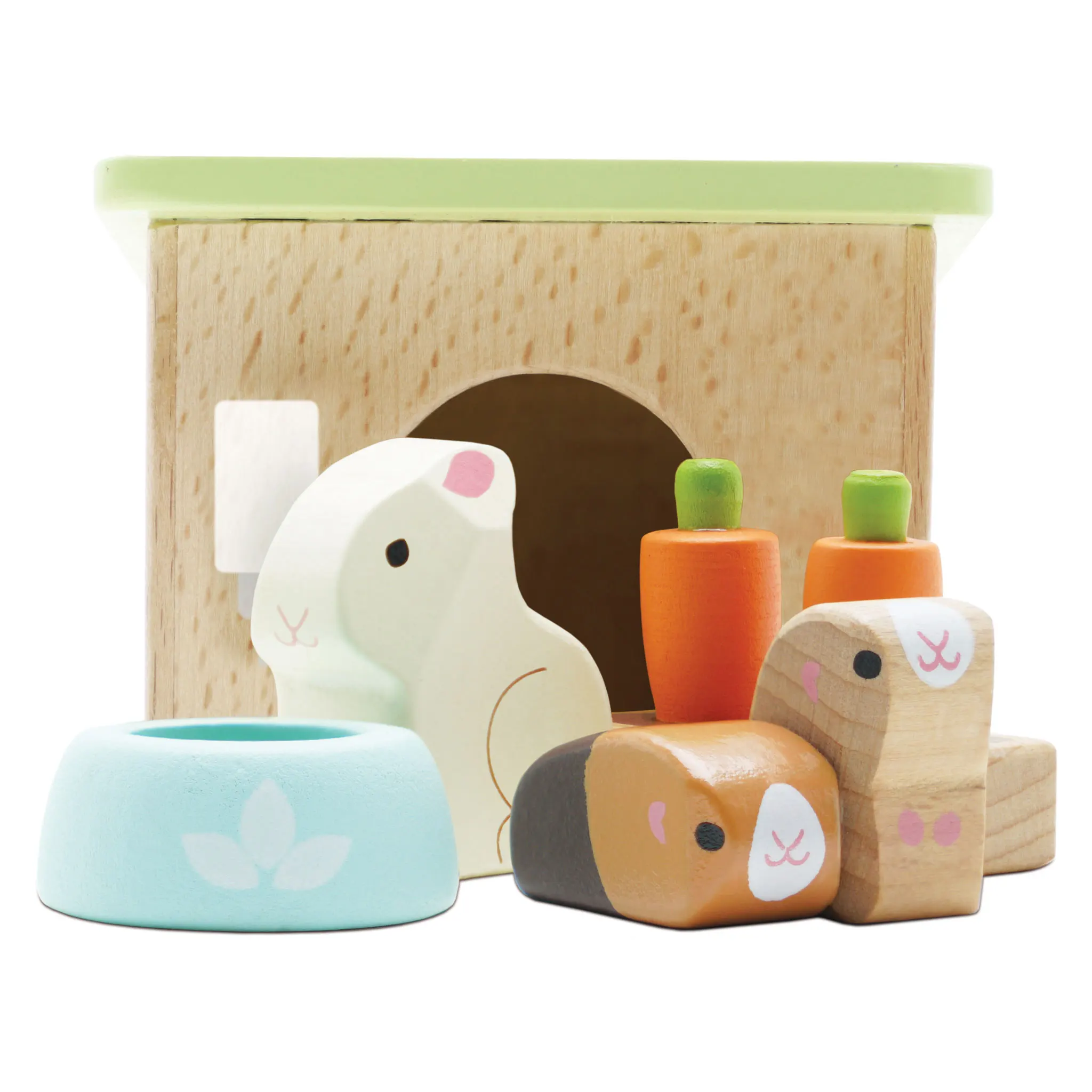 Hase & Meerschweinchen / Bunny & Guinea Pet Animal Set (New Look)-Le Toy Van (LTV)