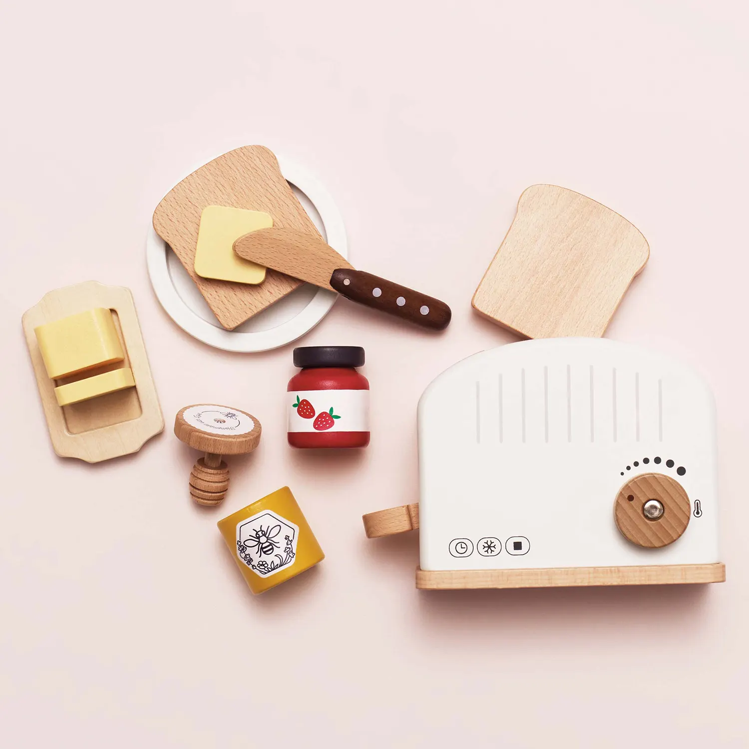 Pop-up Toaster and Breakfast Set (New Look)-Le Toy Van (LTV)
