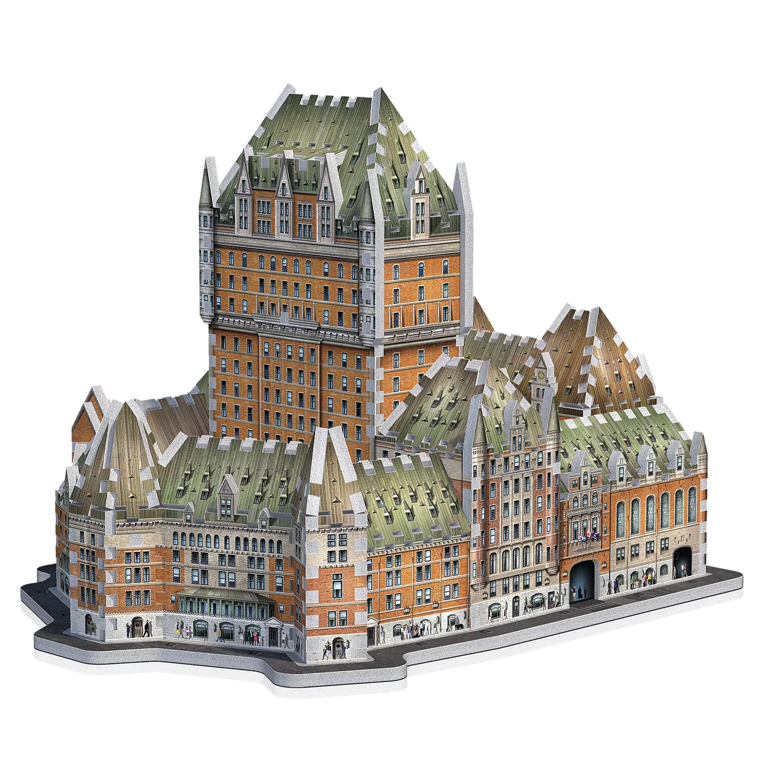 Chateau Frontenac / Quebec City Schloßhotel, 865 pcs-Wrebbit-3D Puzzles