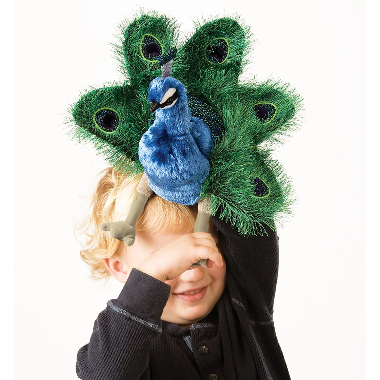 Kleiner Pfau / Small Peacock-Folkmanis® Puppets