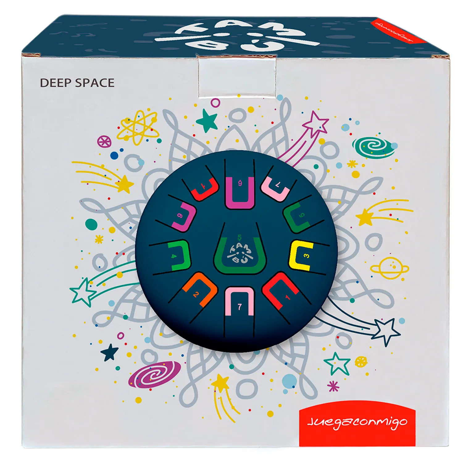 Tambu Steel Drum - Deep Space (Matt Anthrazit)-JuegaConmigo