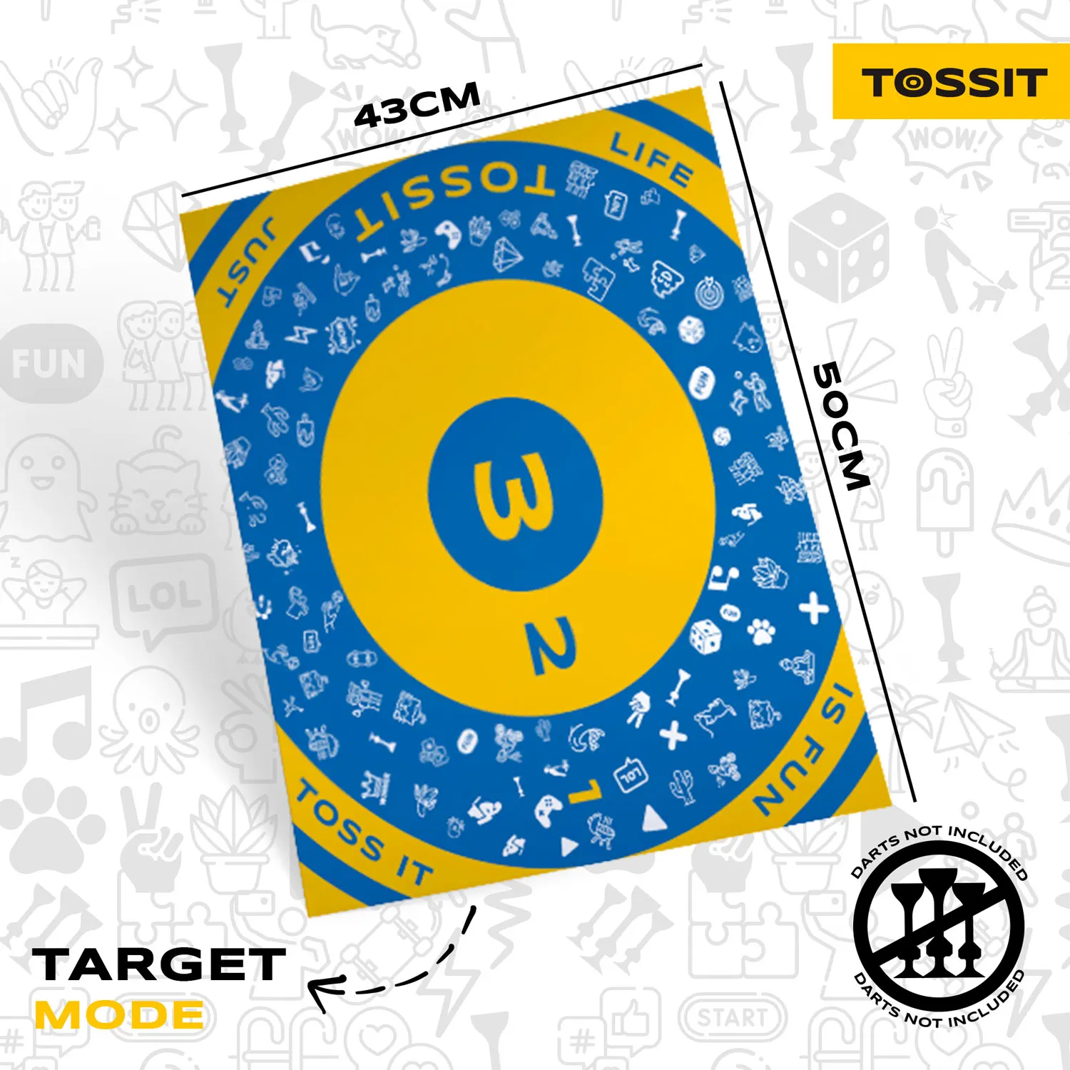 TOSSIT FAMILY BOARD-TOSSIT®