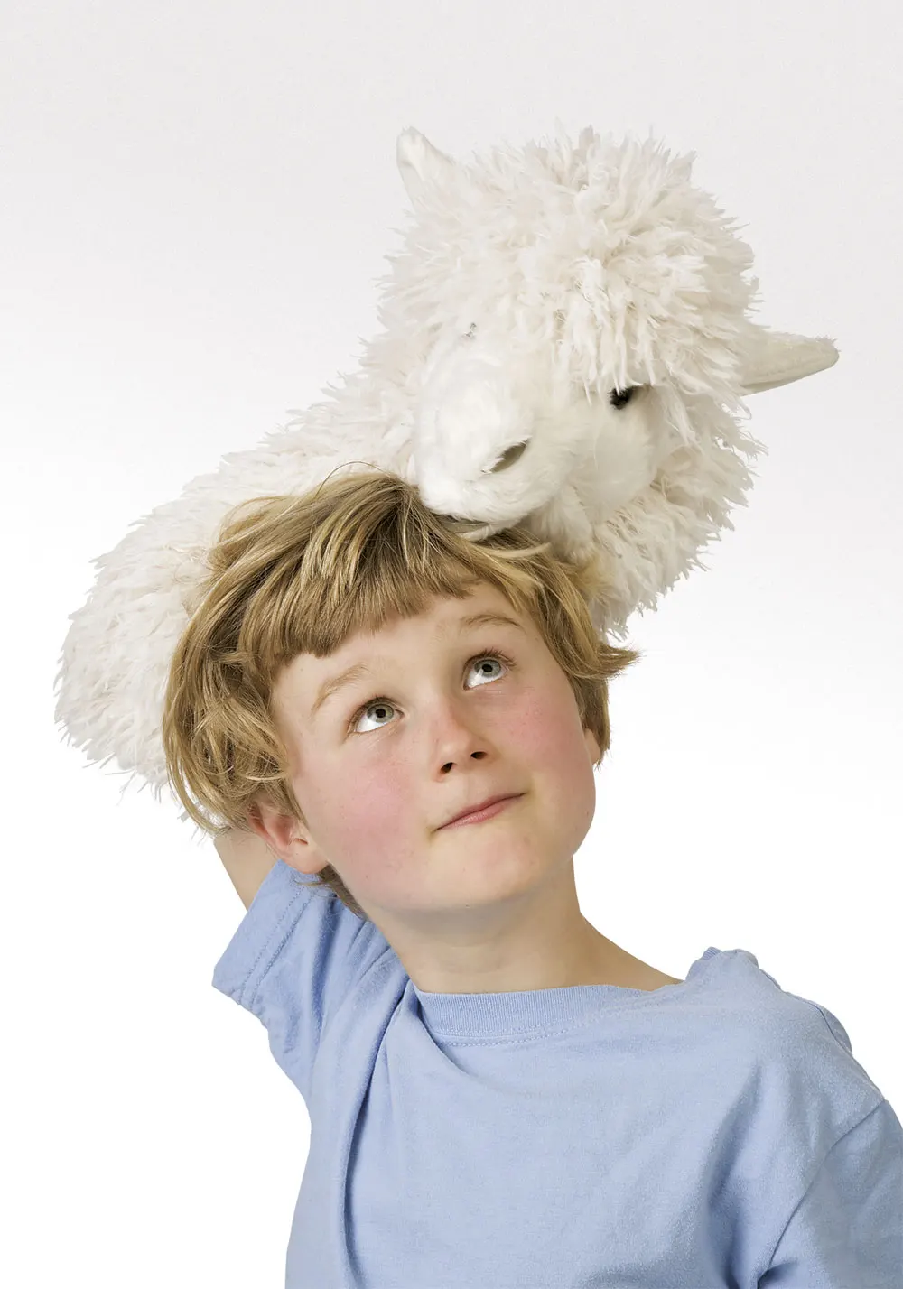 Lama für die Puppenbühne / Alpaca Stage Puppet-Folkmanis® Puppets
